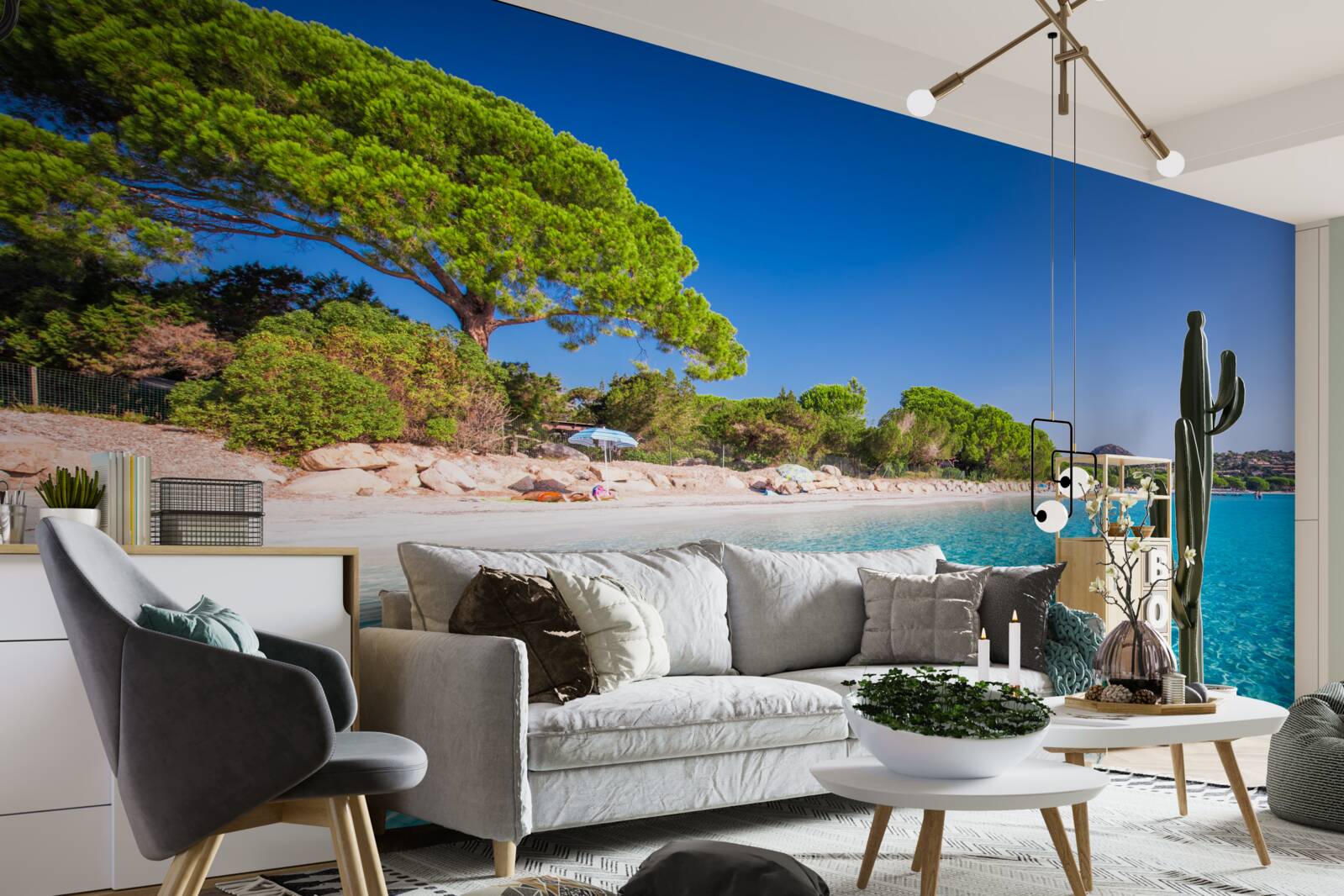 Fototapeta Pláž Santa Giulia