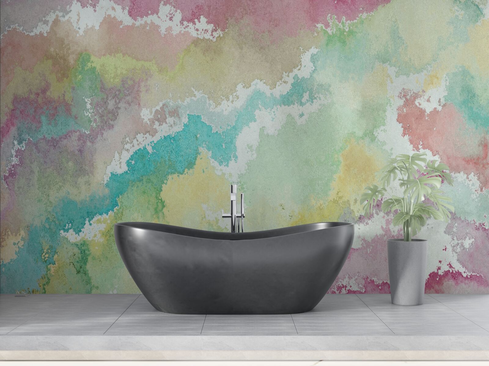 Fototapeta abstraktná polárna žiara