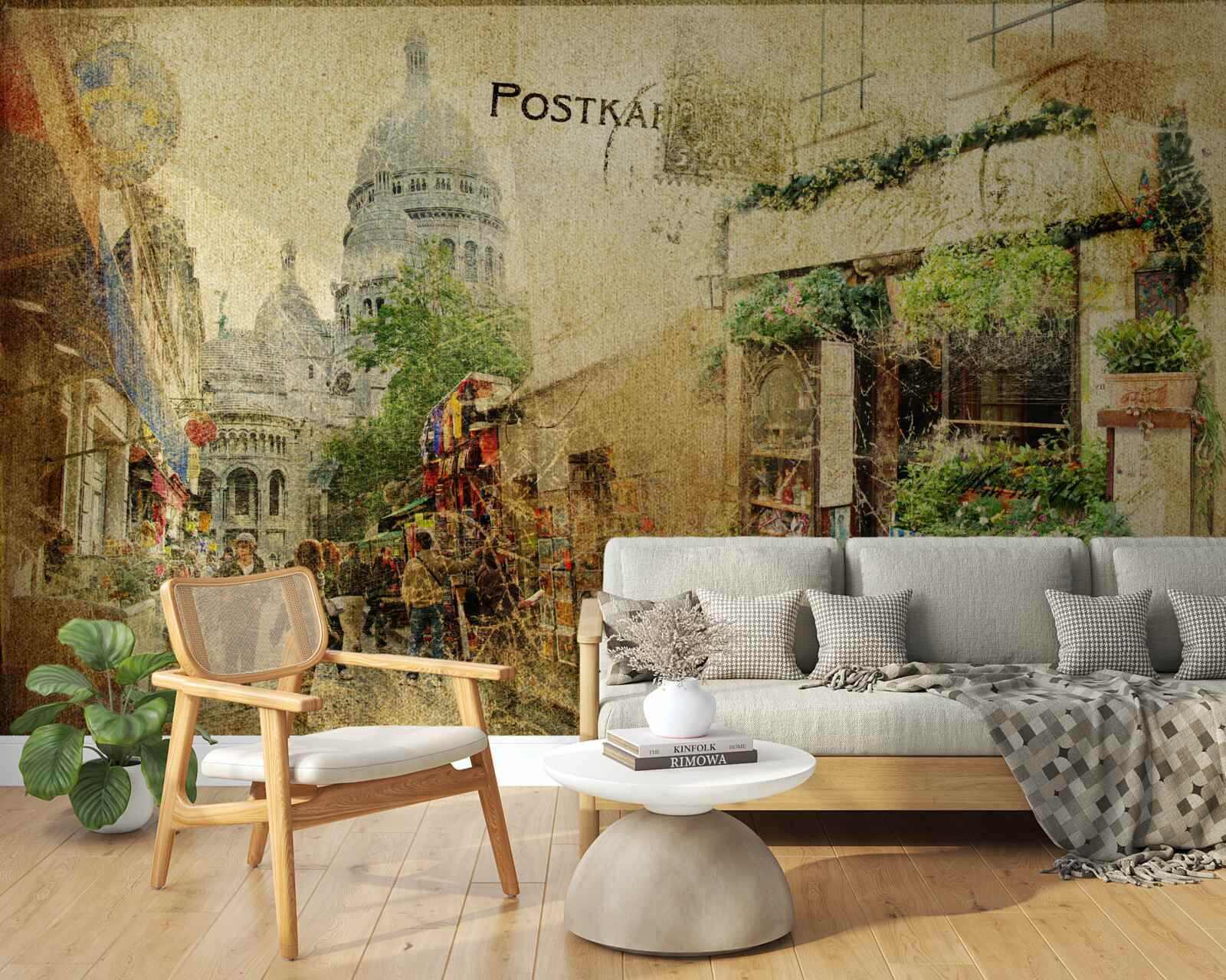 Fototapeta stará fotka mesta