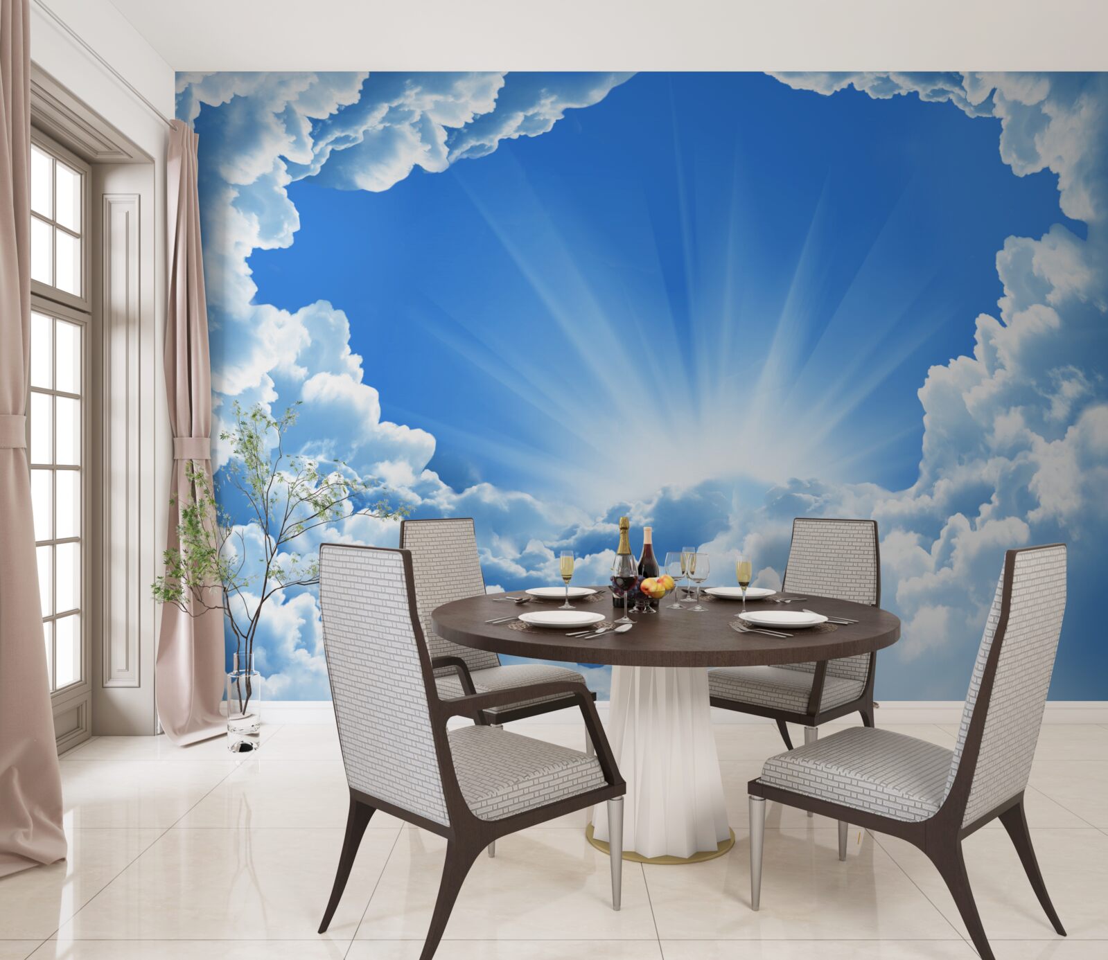 Fototapeta za mrakmi prichádza ranné zore