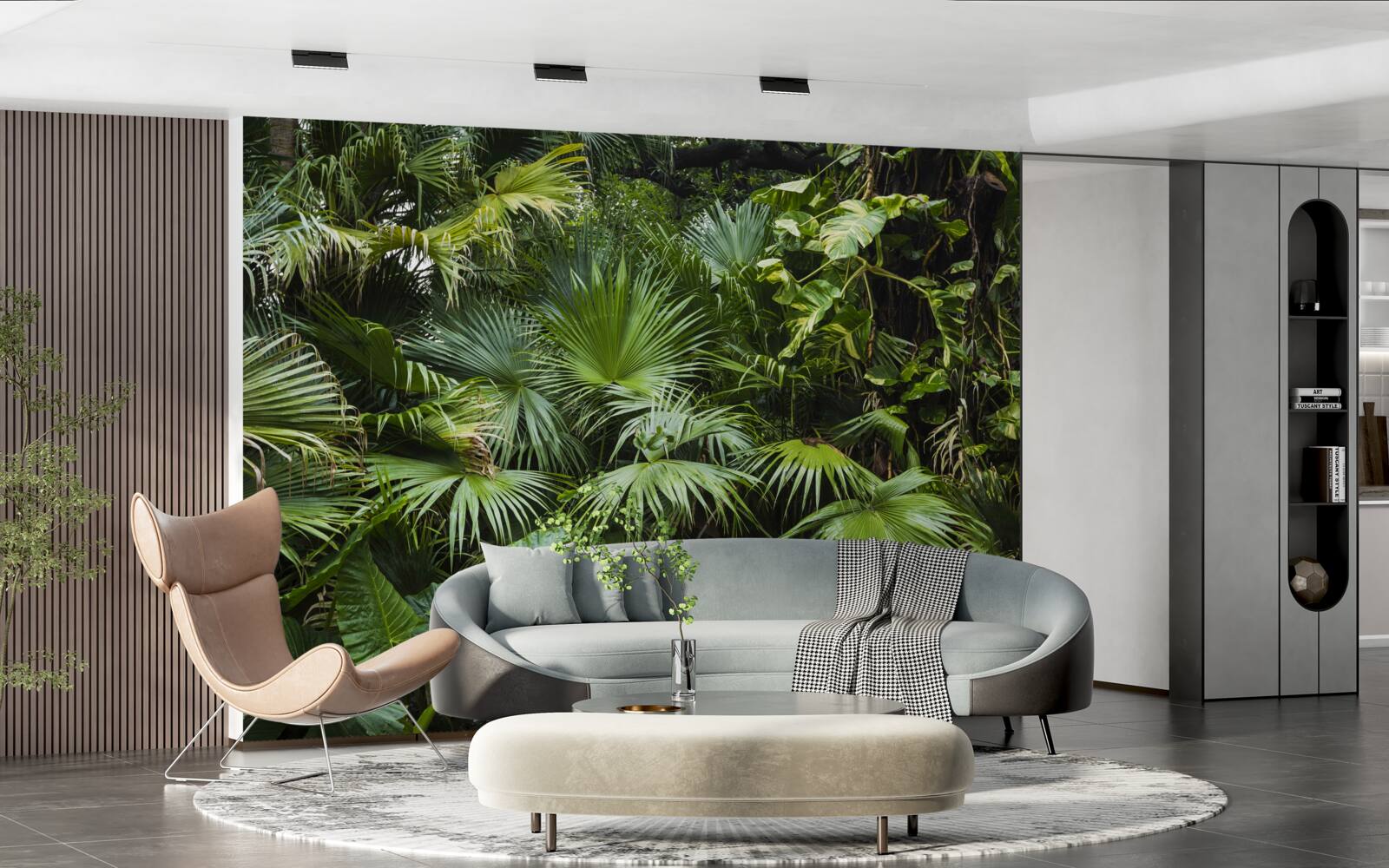 Fototapeta trópy sú bohaté na zelenú vegetáciu