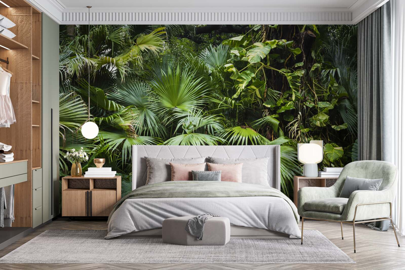 Fototapeta trópy sú bohaté na zelenú vegetáciu