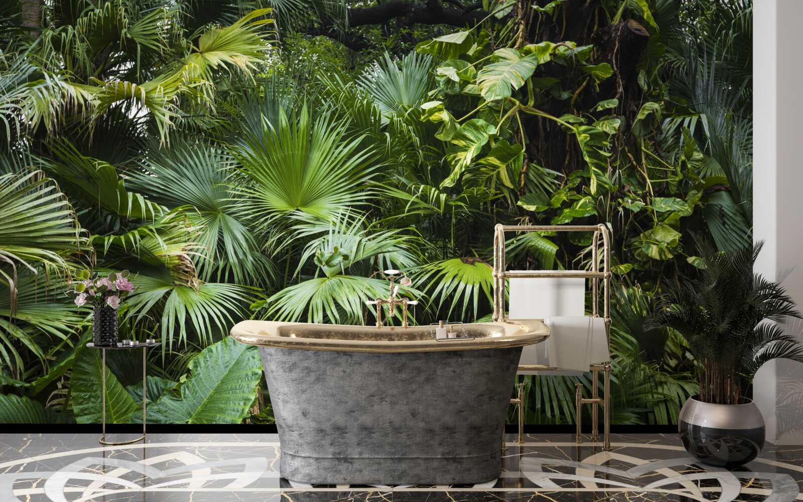 Fototapeta trópy sú bohaté na zelenú vegetáciu