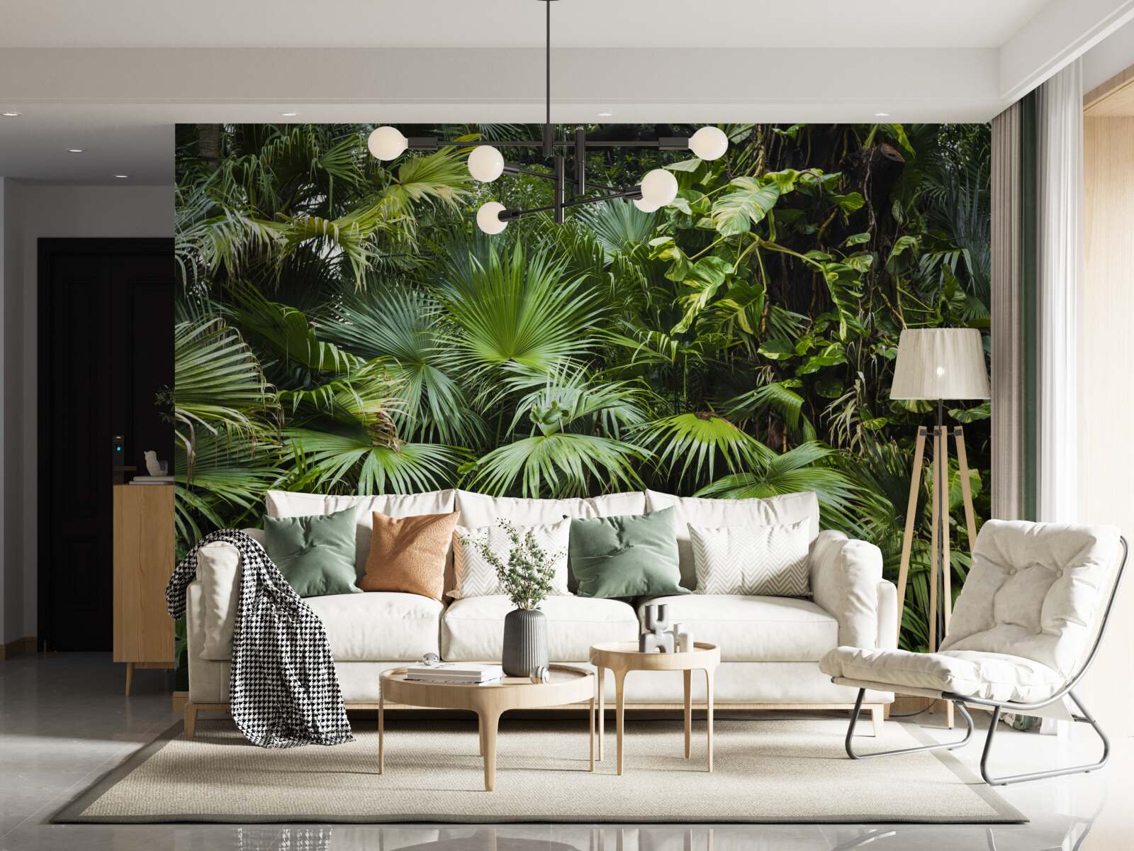 Fototapeta trópy sú bohaté na zelenú vegetáciu