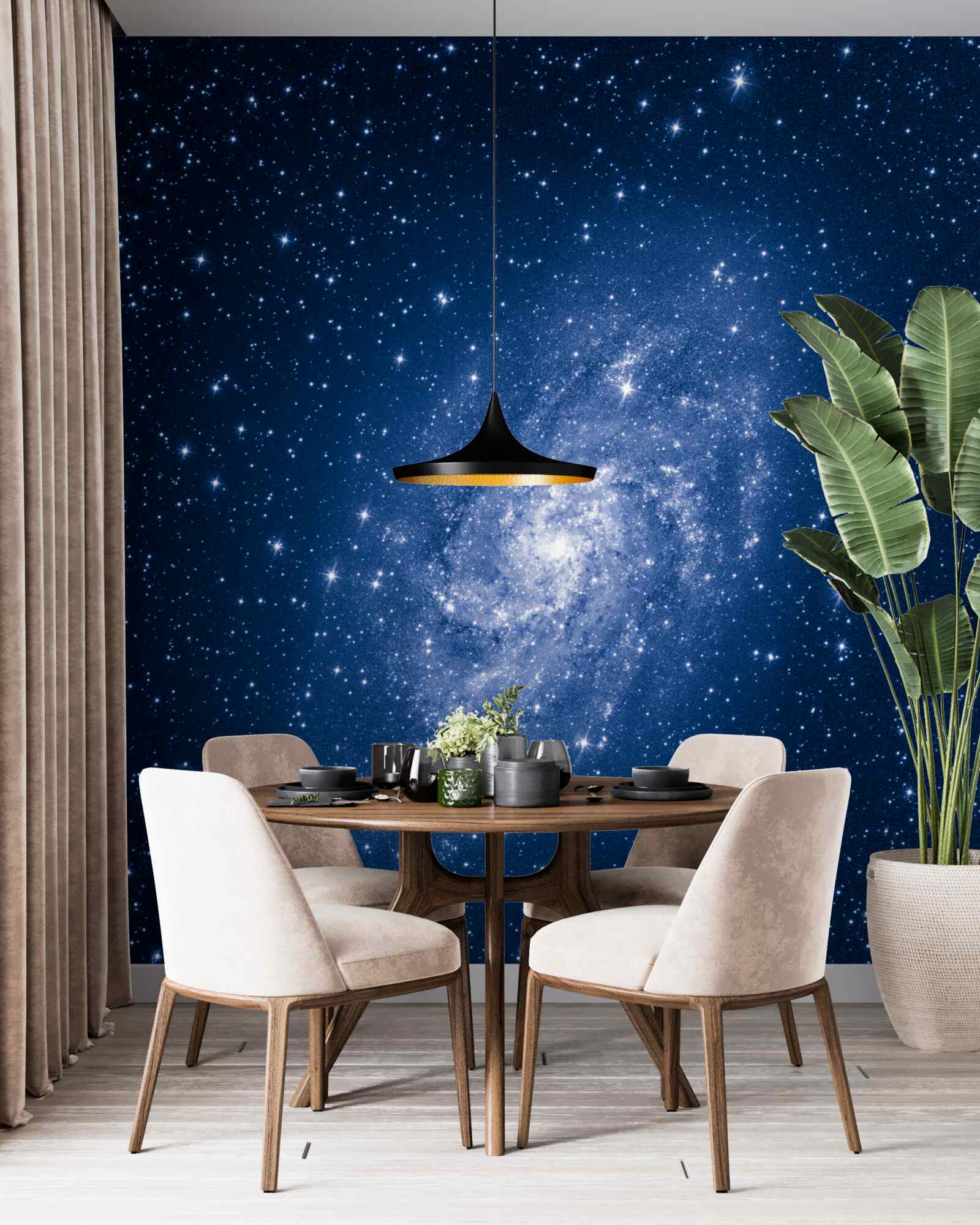 Fototapeta galaxie v hviezdnom priestore