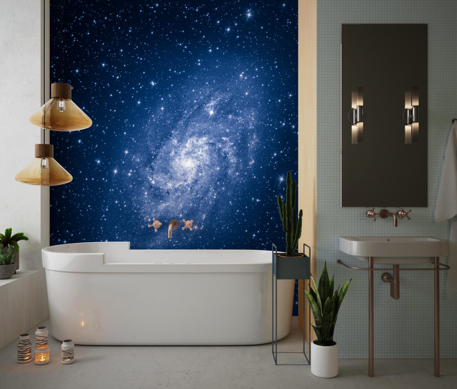 Fototapeta galaxie v hviezdnom priestore