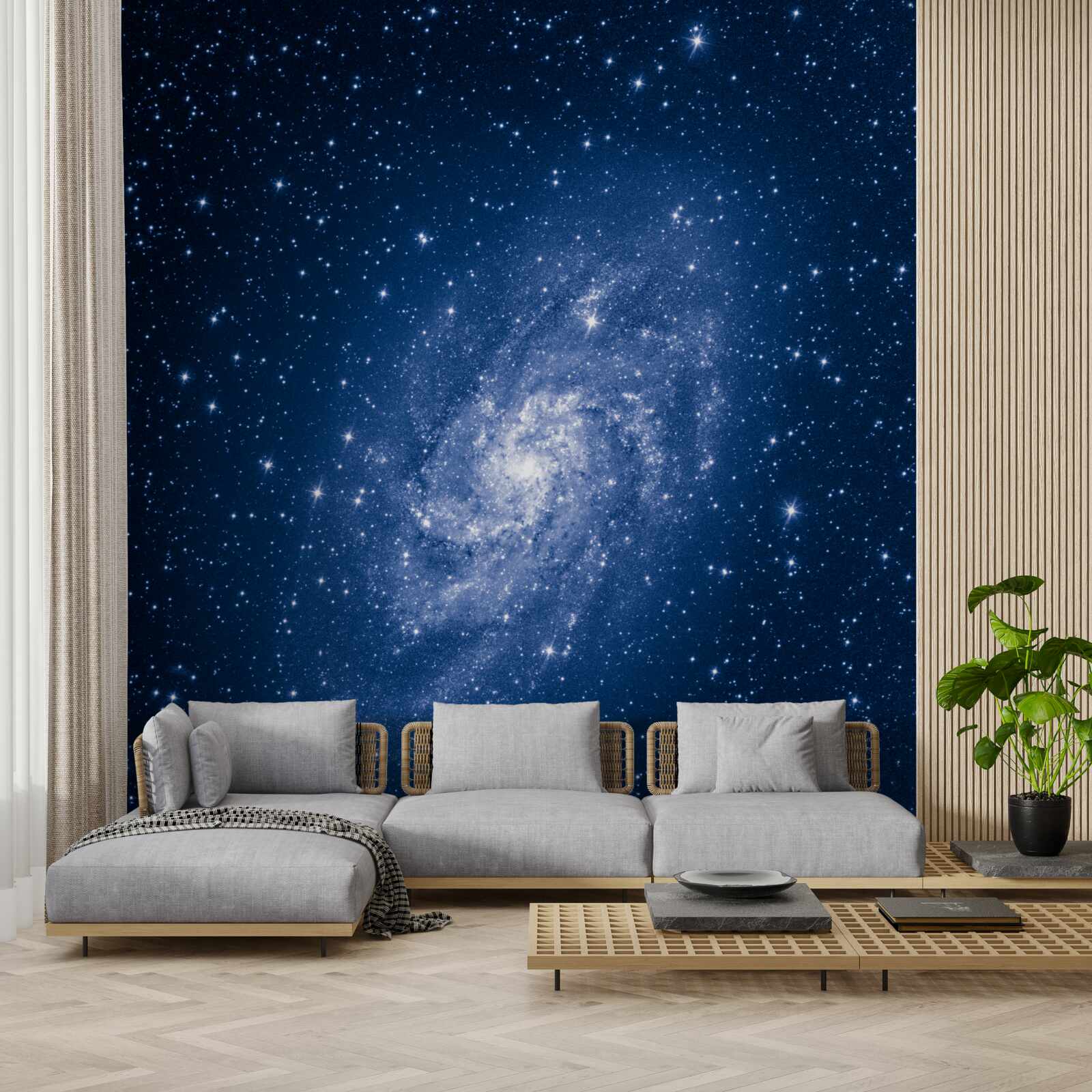 Fototapeta galaxie v hviezdnom priestore