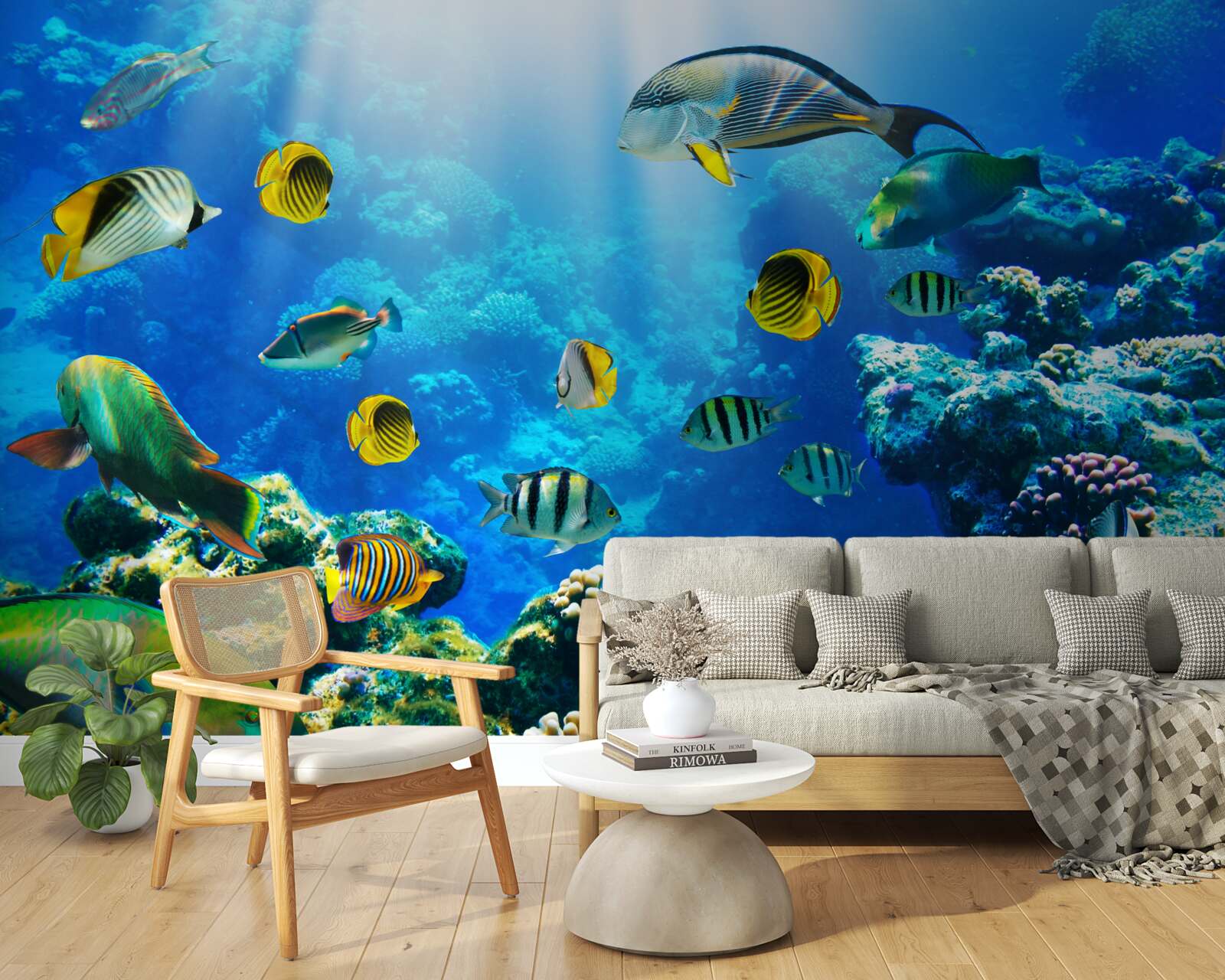 Fototapeta vodní obyvatelia v hlbinách