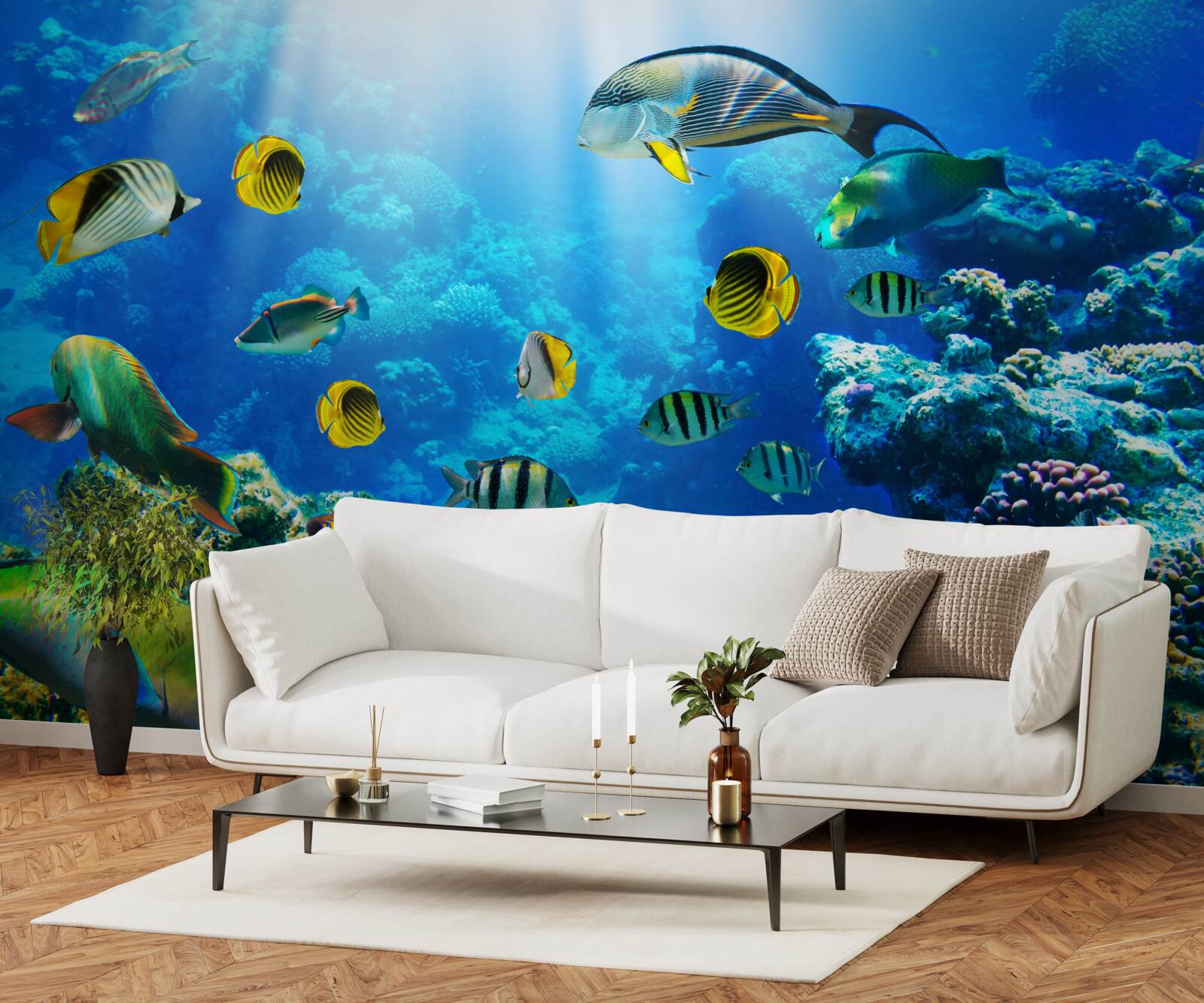 Fototapeta vodní obyvatelia v hlbinách