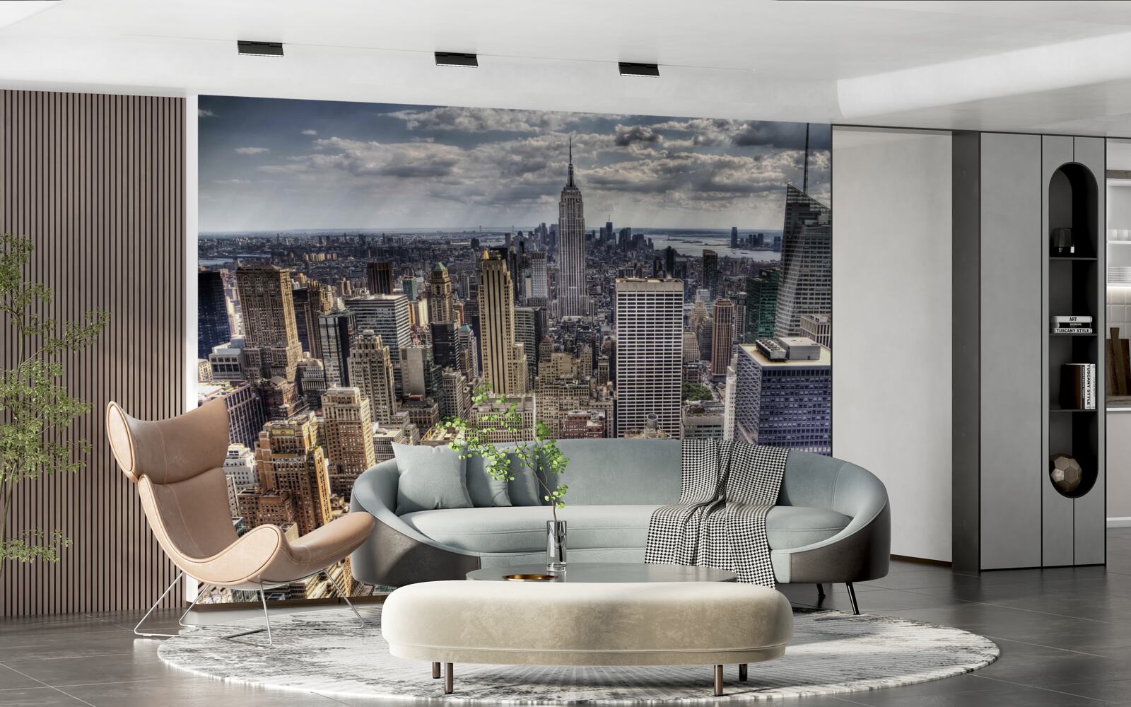 Fototapeta New York čaká na dážď