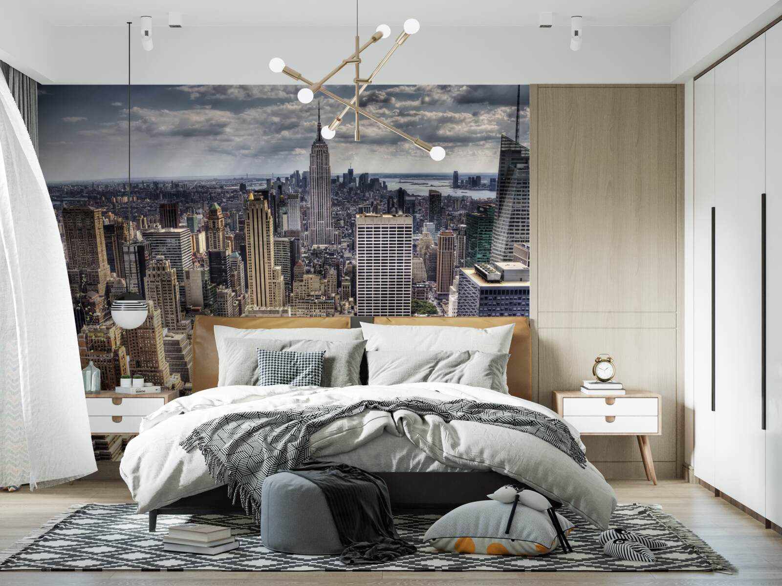 Fototapeta New York čaká na dážď