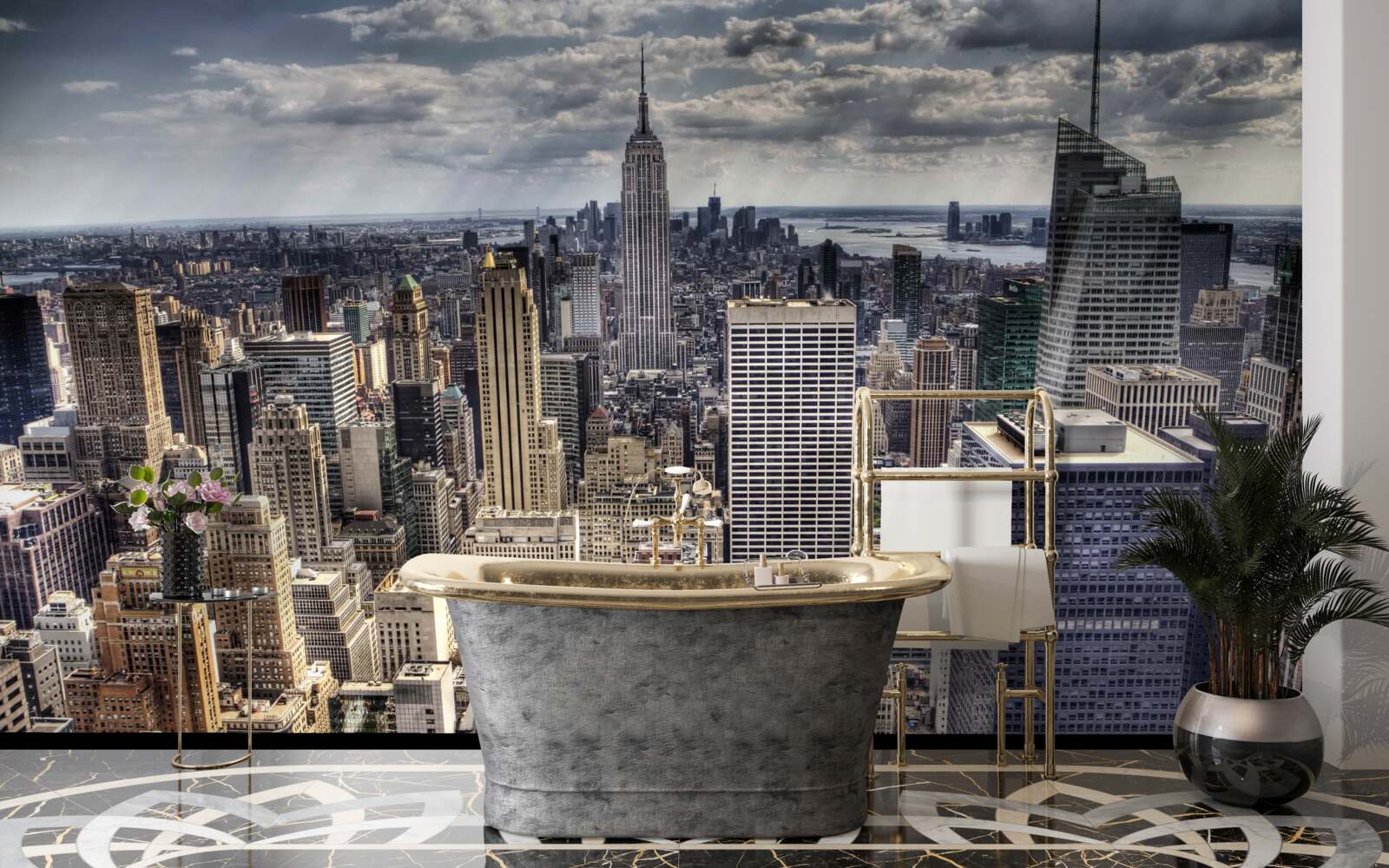 Fototapeta New York čaká na dážď