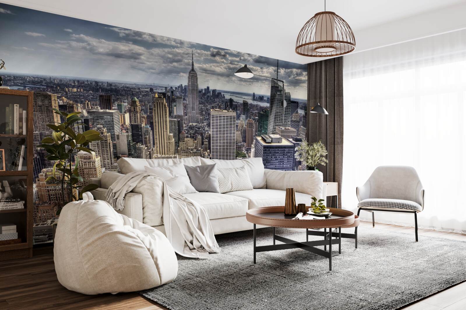 Fototapeta New York čaká na dážď