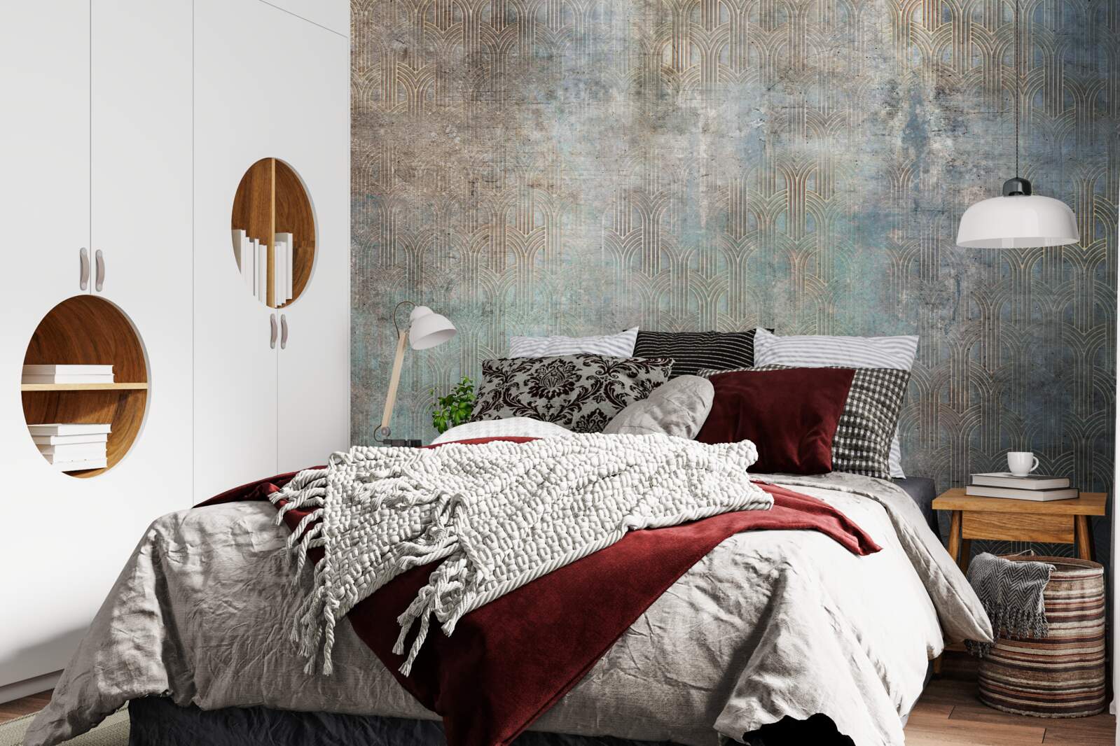 Fototapeta dážď padajúci na vodu v noci