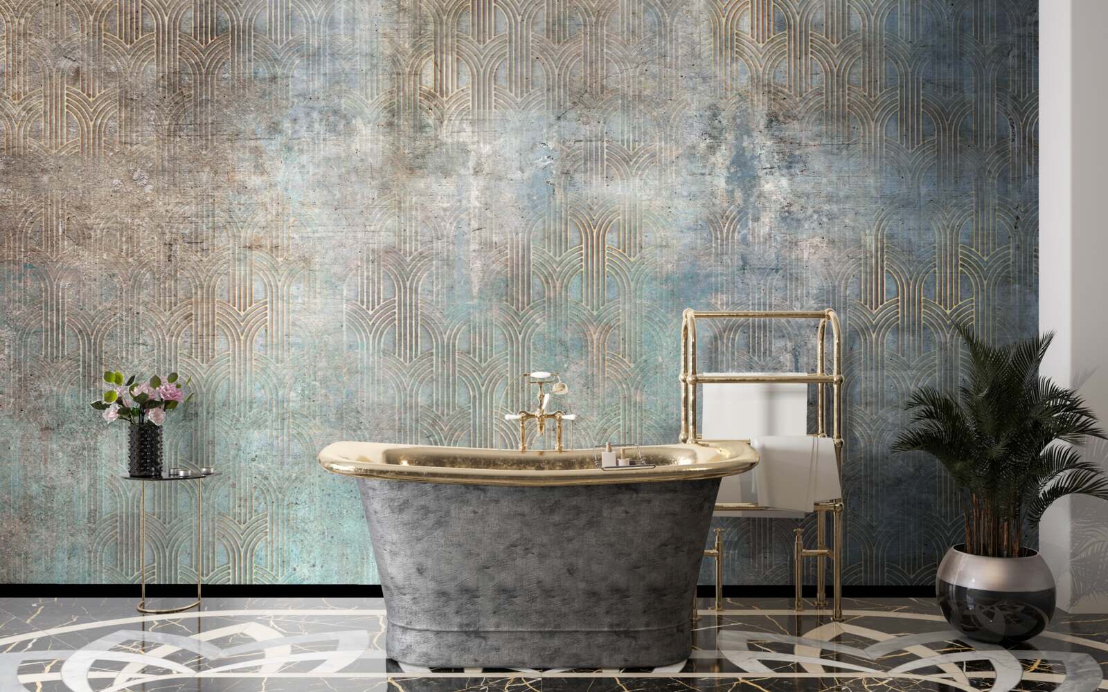 Fototapeta dážď padajúci na vodu v noci