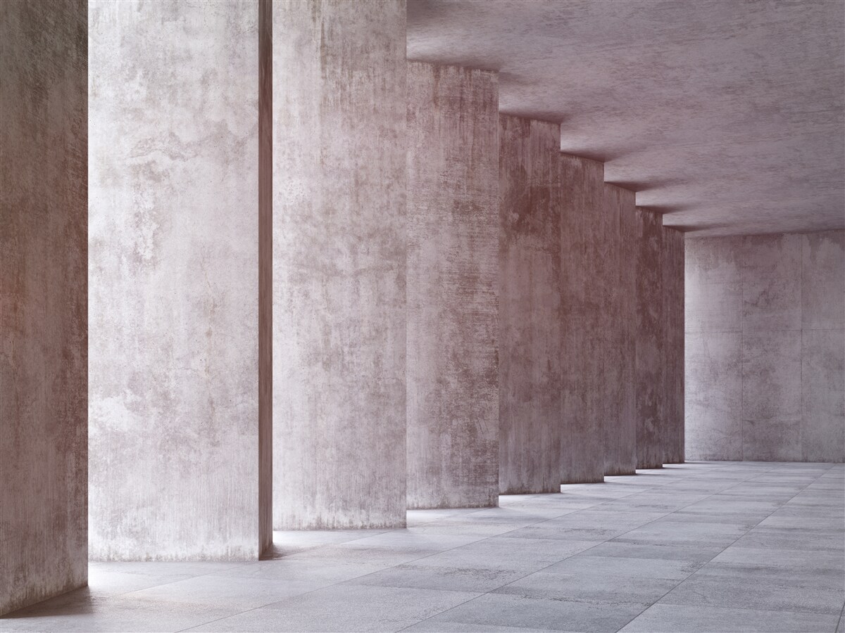 Fototapeta ľahká kolonáda bez zákrut