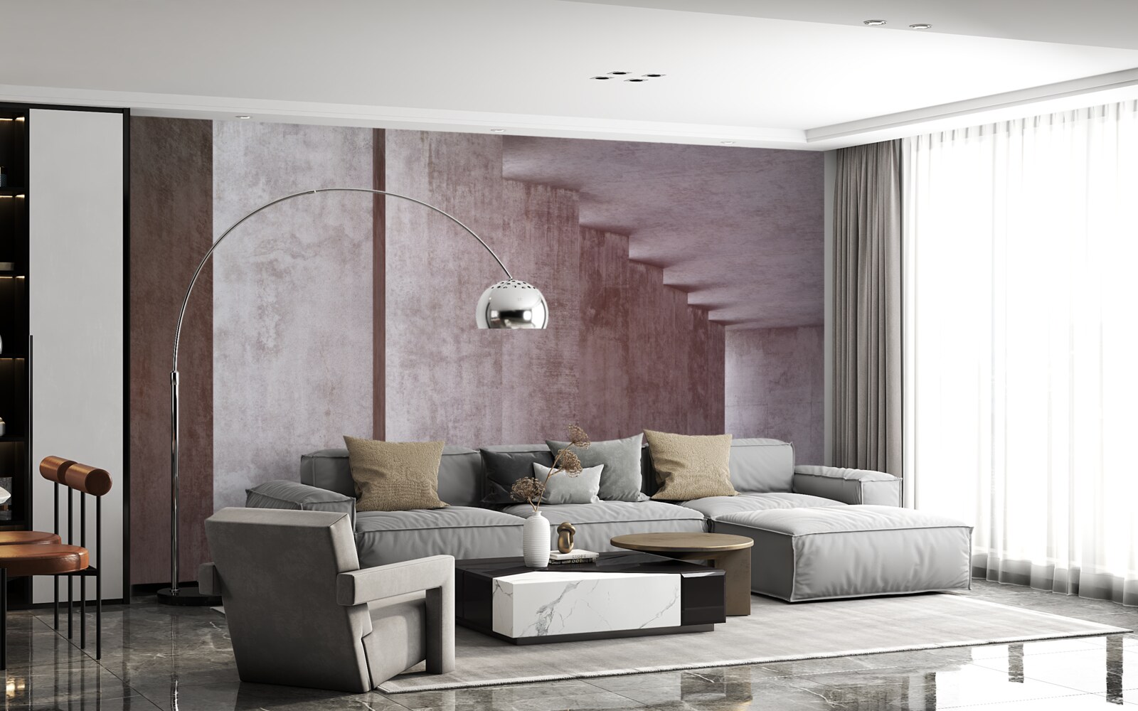 Fototapeta ľahká kolonáda bez zákrut