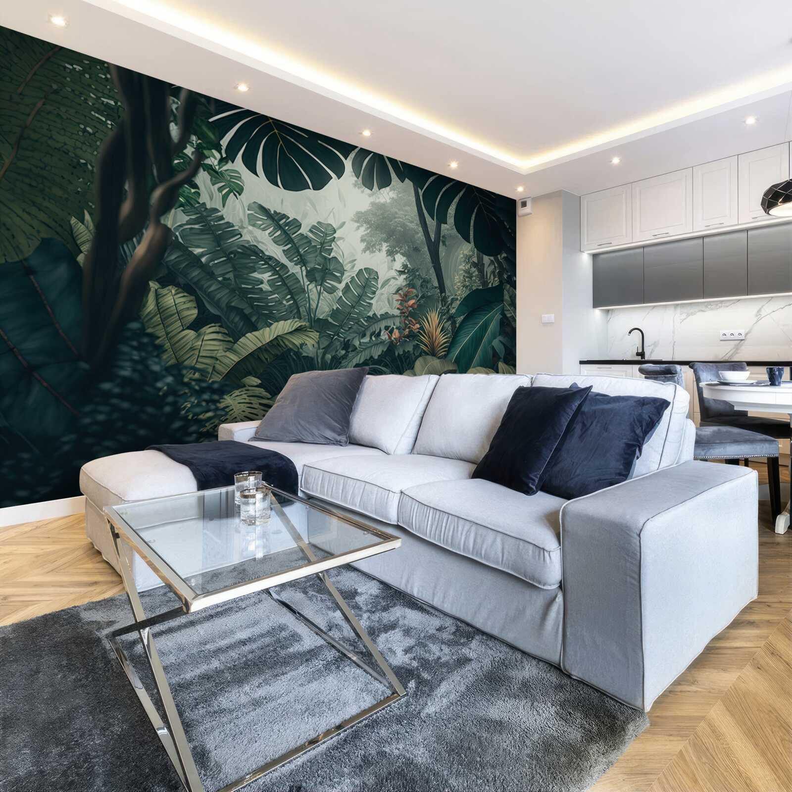 Fototapeta bujná tropická vegetácia