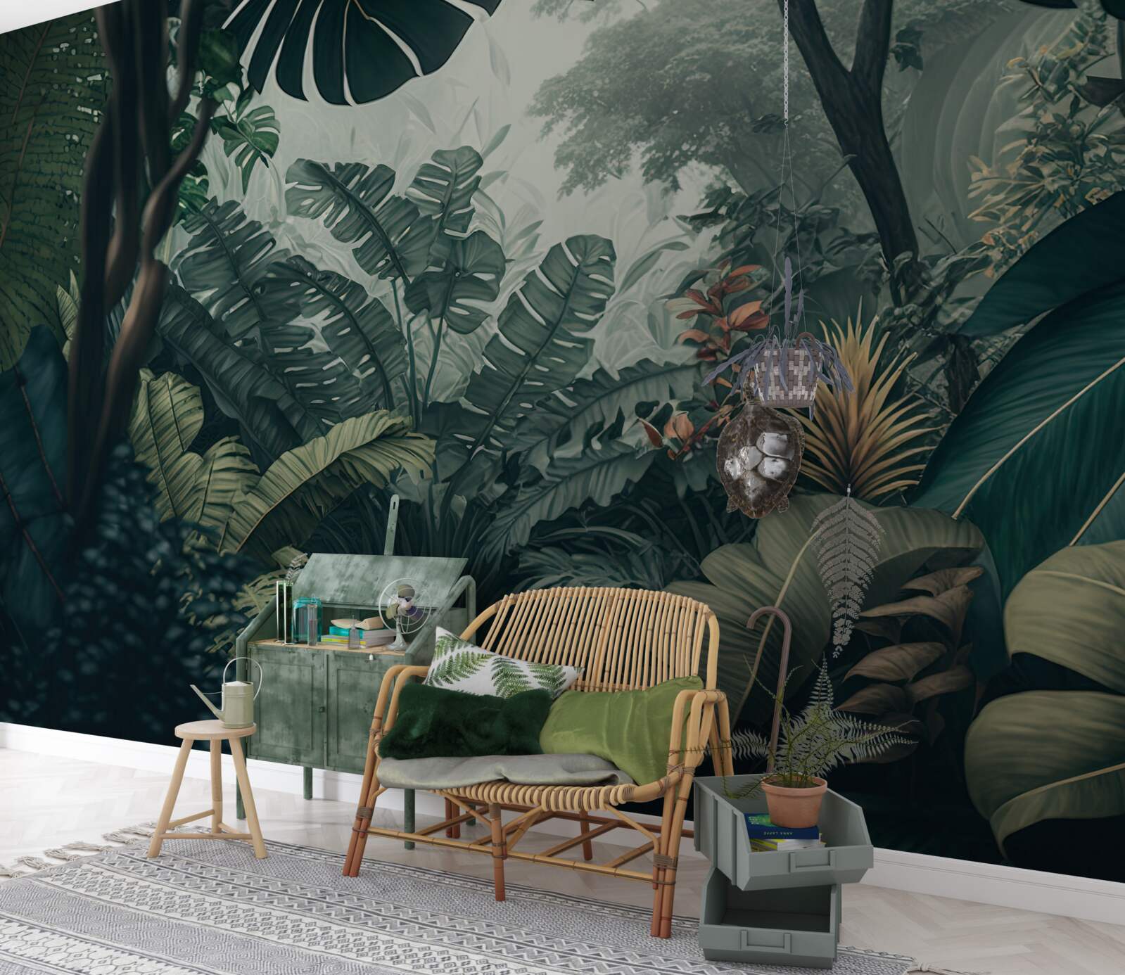 Fototapeta bujná tropická vegetácia