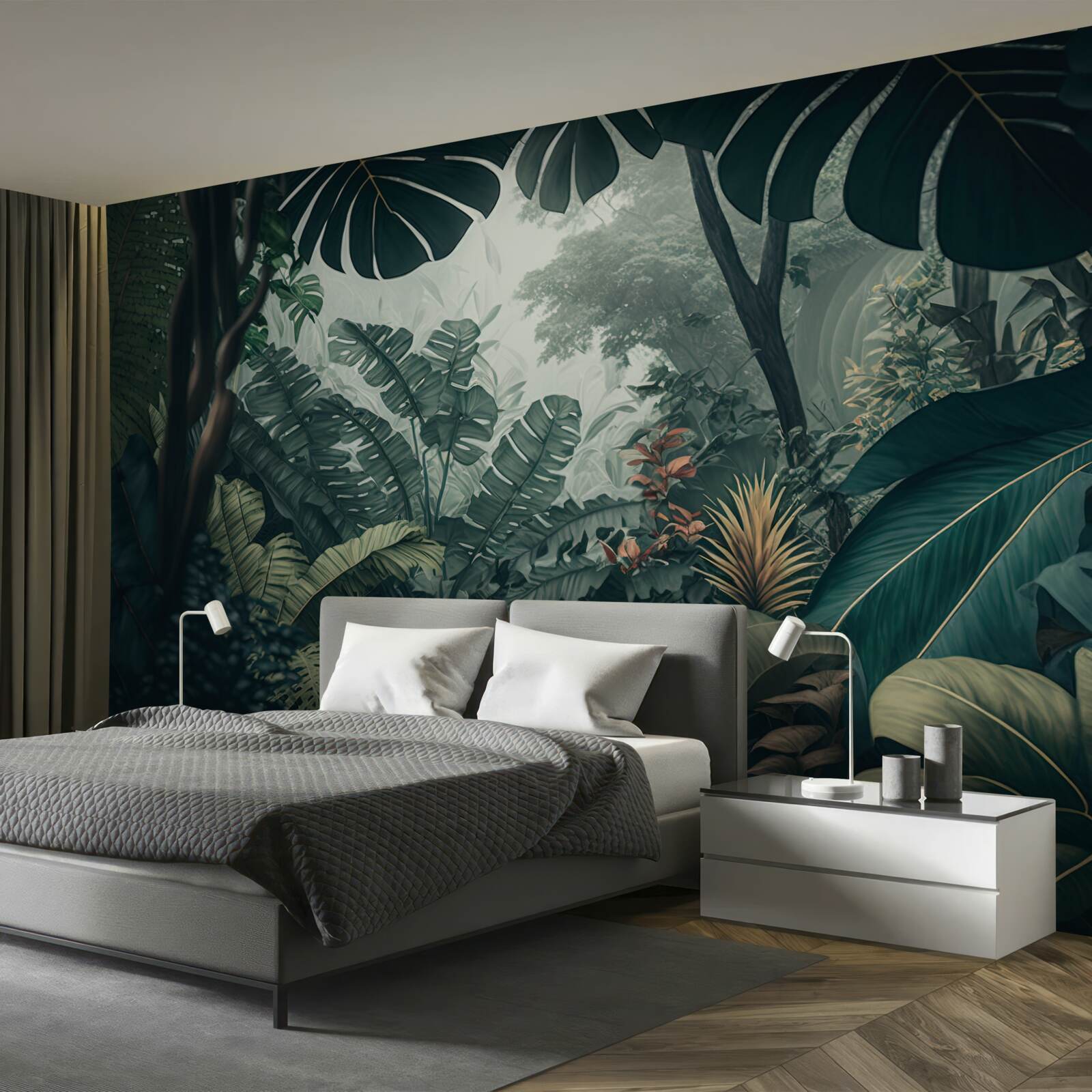 Fototapeta bujná tropická vegetácia