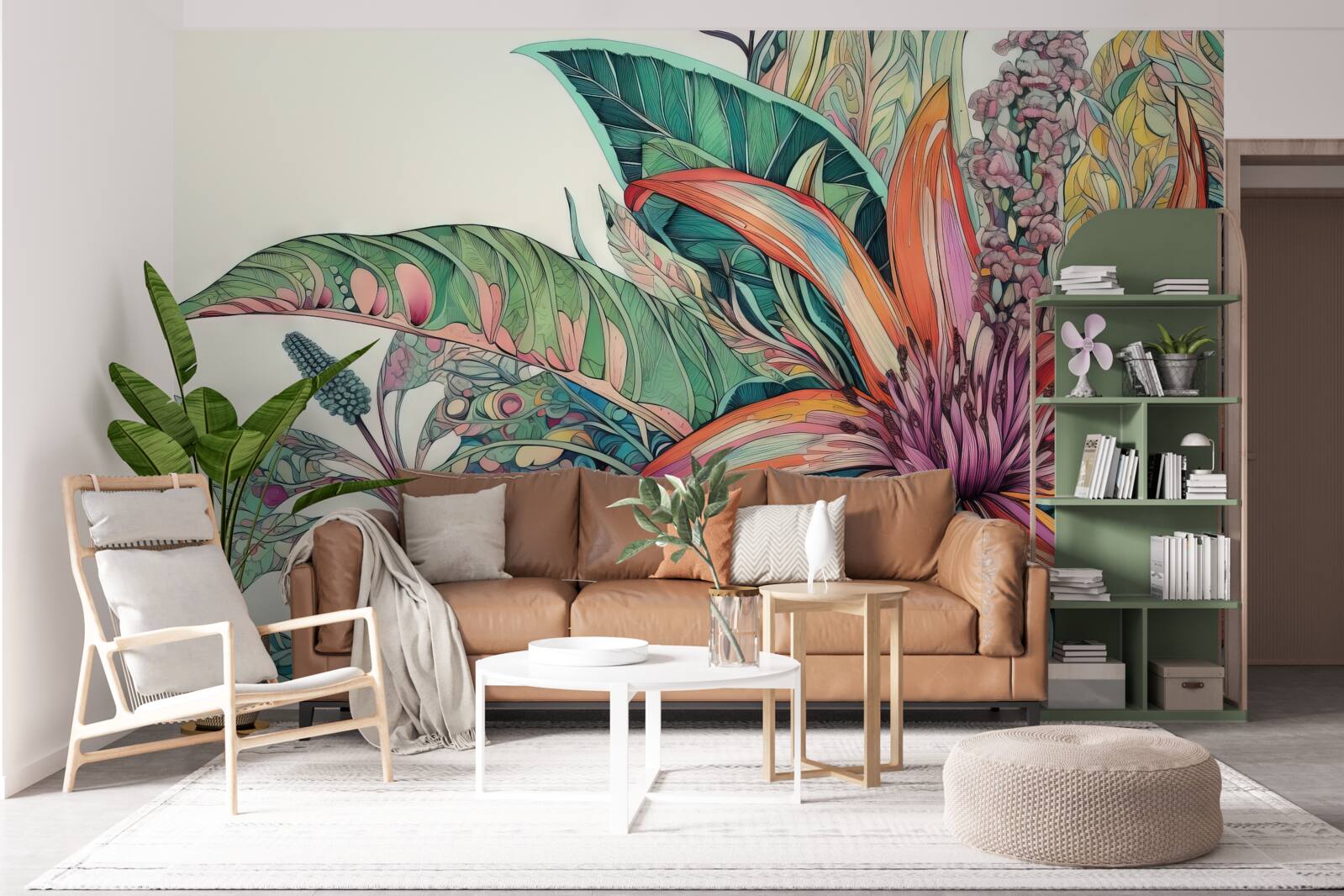 Fototapeta otvorený púčik agresívnej rastliny