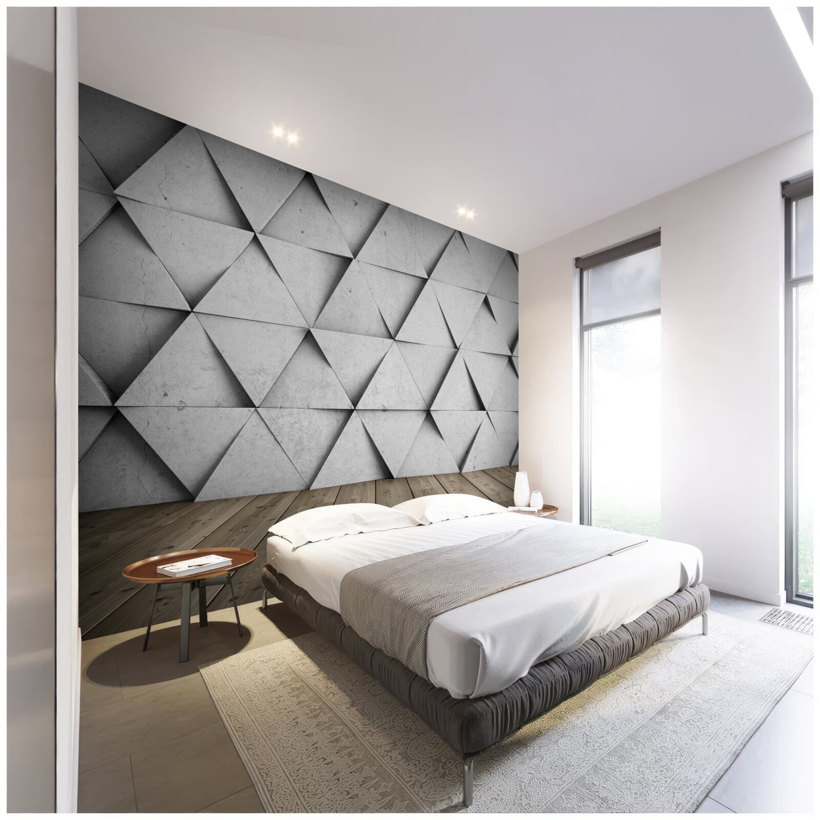 Fototapeta trojrozmerné trojuholníky s rovnými stranami