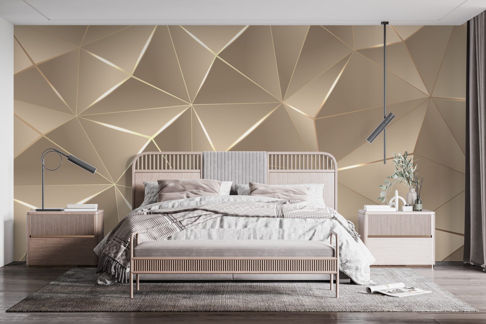 Fototapeta 3d textúry na svetlom pozadí