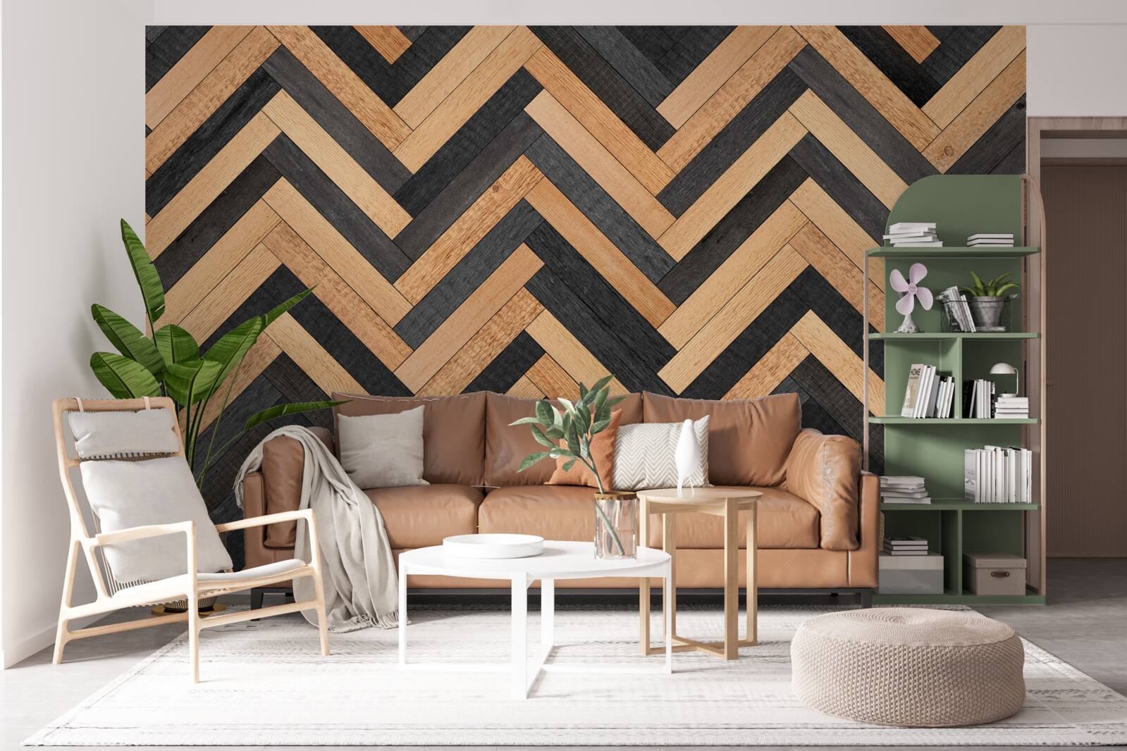 Fototapeta parkety vo svetlých a tmavých odtieňoch