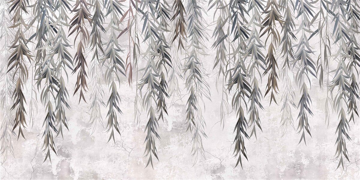 Fototapeta vŕbové listy na jeseň