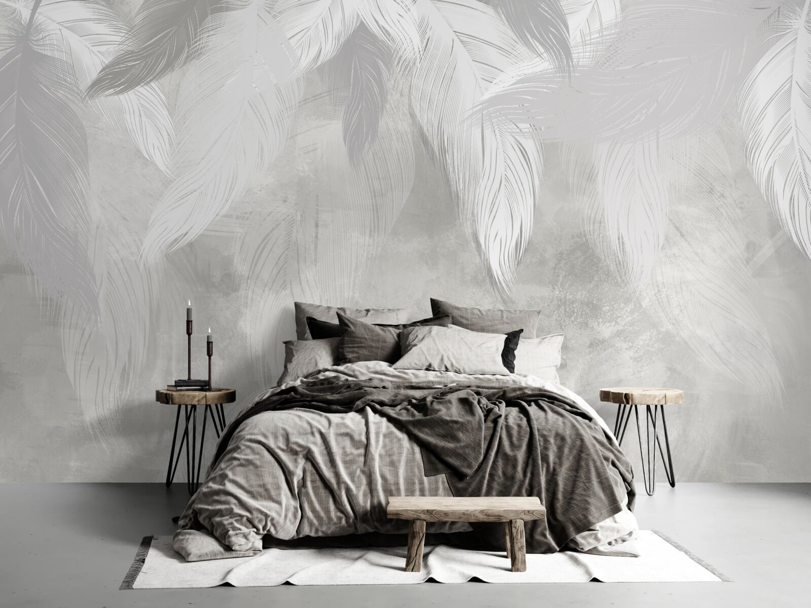 Fototapeta ráno v dažďovom pralese, zahalené v hmle