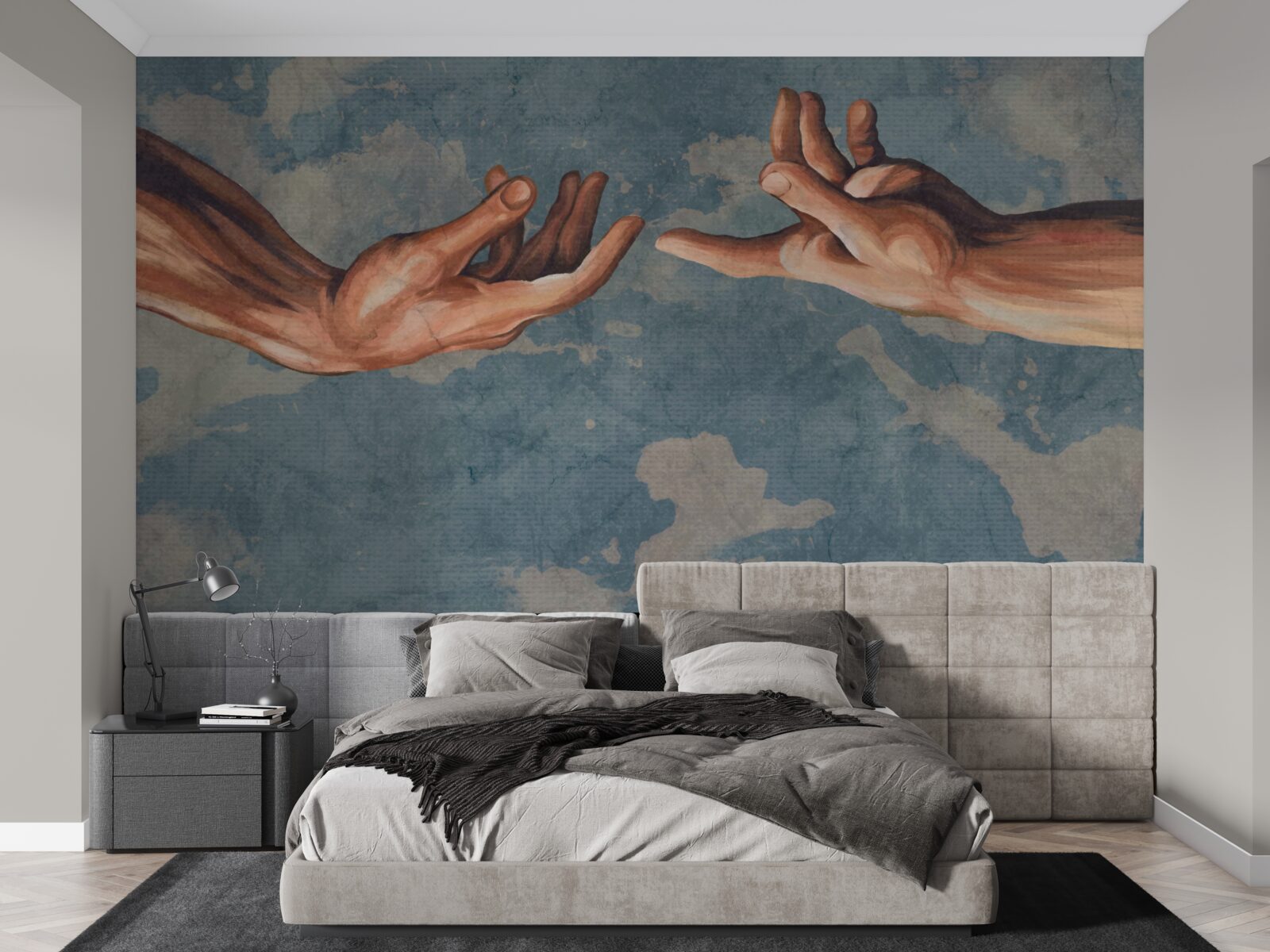 Fototapeta ruky siahajúce po sebe