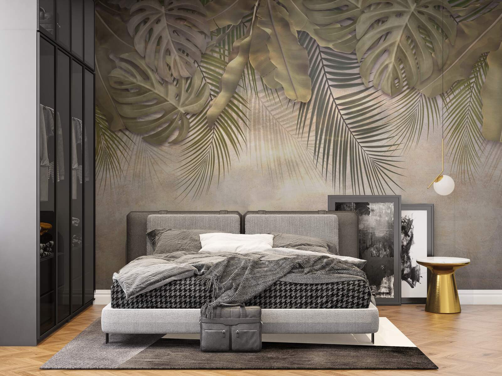 Fototapeta visiaca zelená flóra