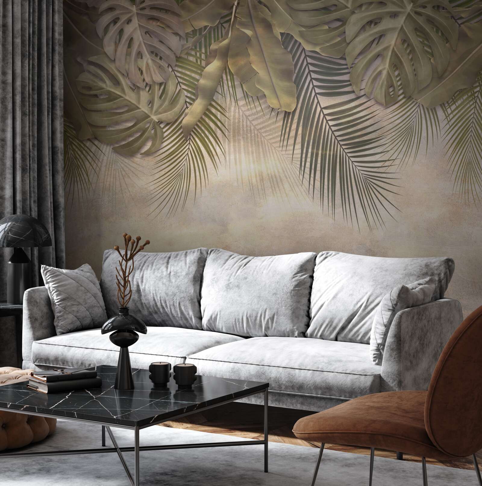 Fototapeta visiaca zelená flóra