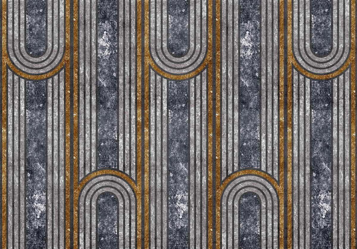 Fototapeta zvislé čiary, ktoré zostávajú rovné a tie, ktoré sa ohýbajú