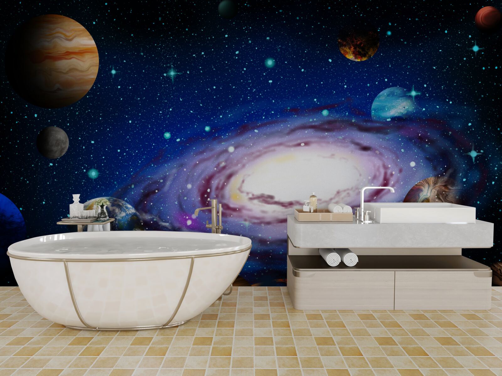 Fototapeta súhvezdia nášho vesmíru