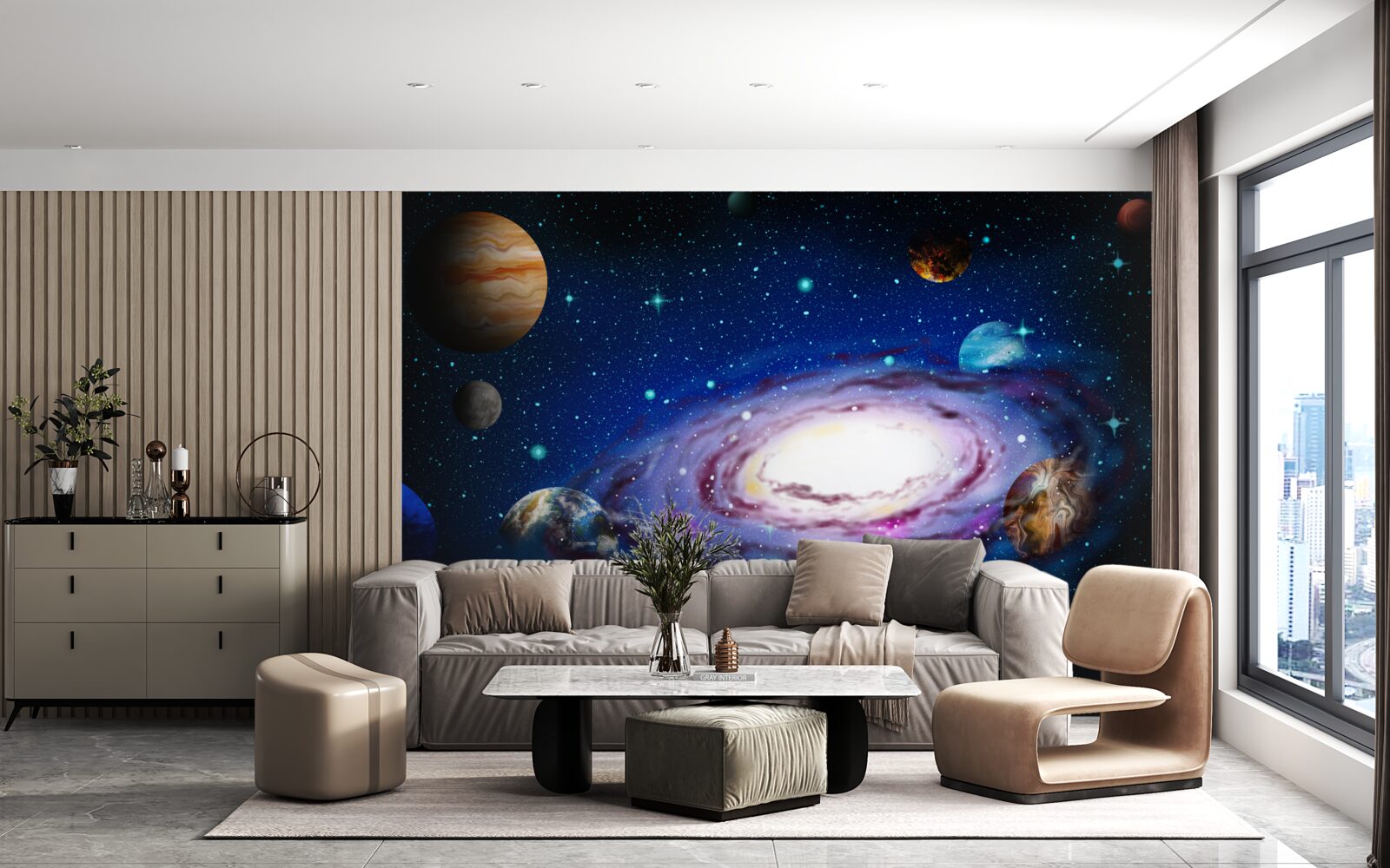 Fototapeta súhvezdia nášho vesmíru