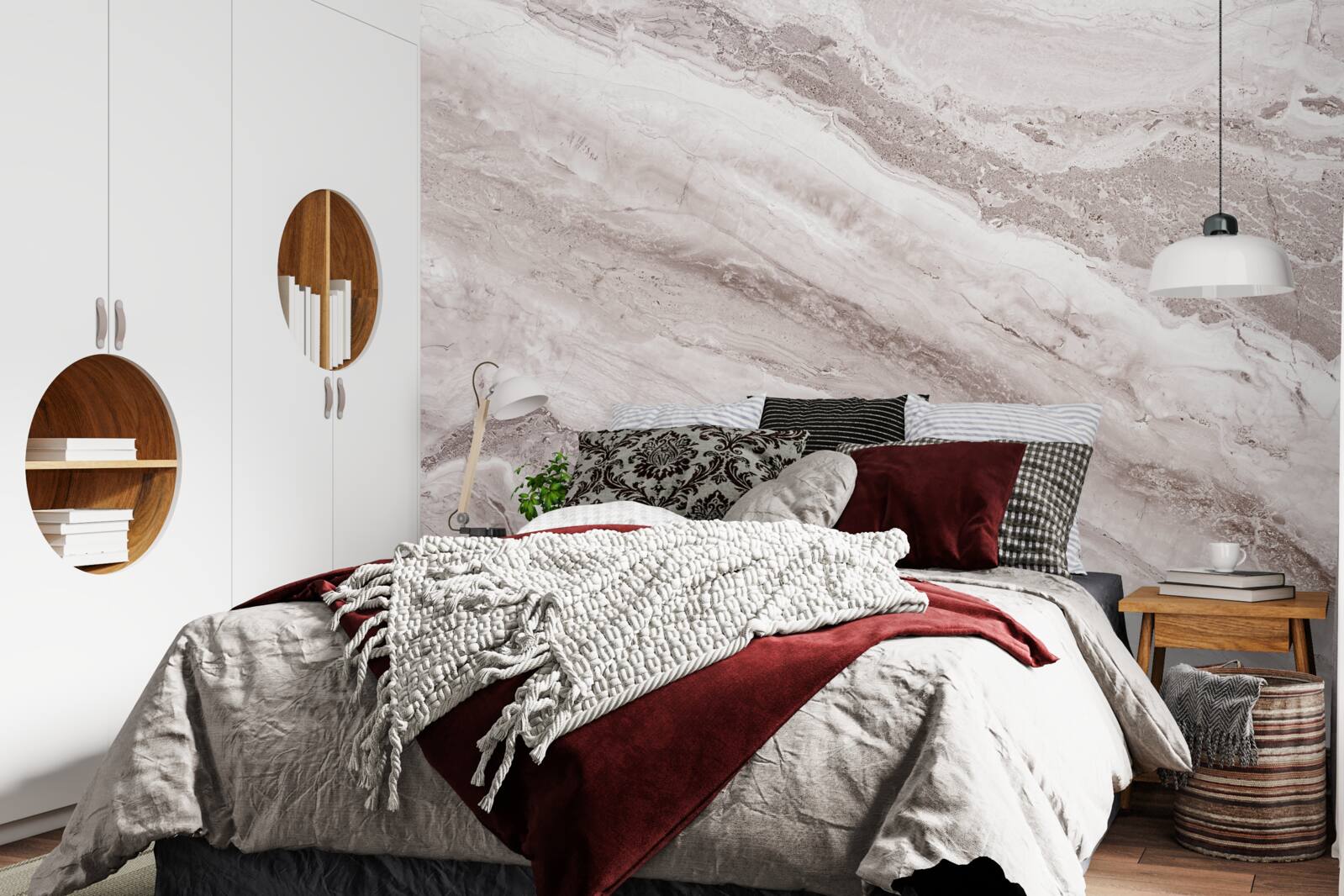 Fototapeta svetlohnedý mramor