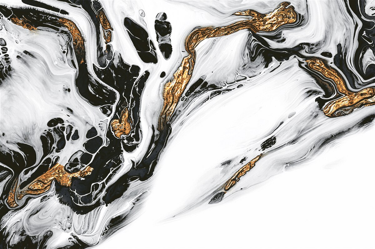 Fototapeta svahy pokryté snehom, s kameňmi v zlatom svetle