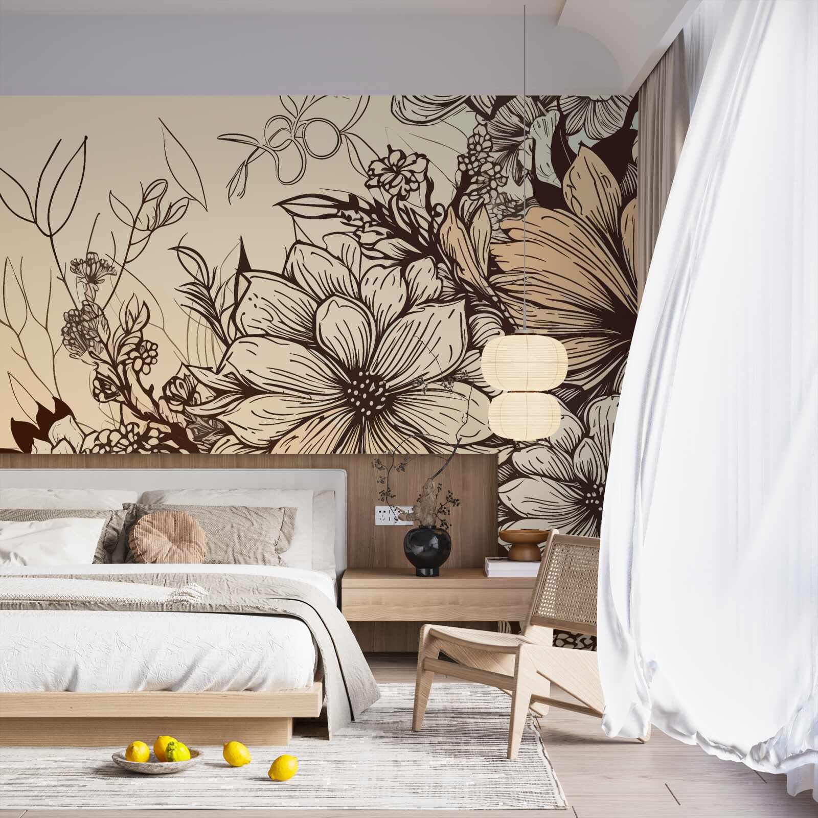 Fototapeta tropické kvety plné farieb