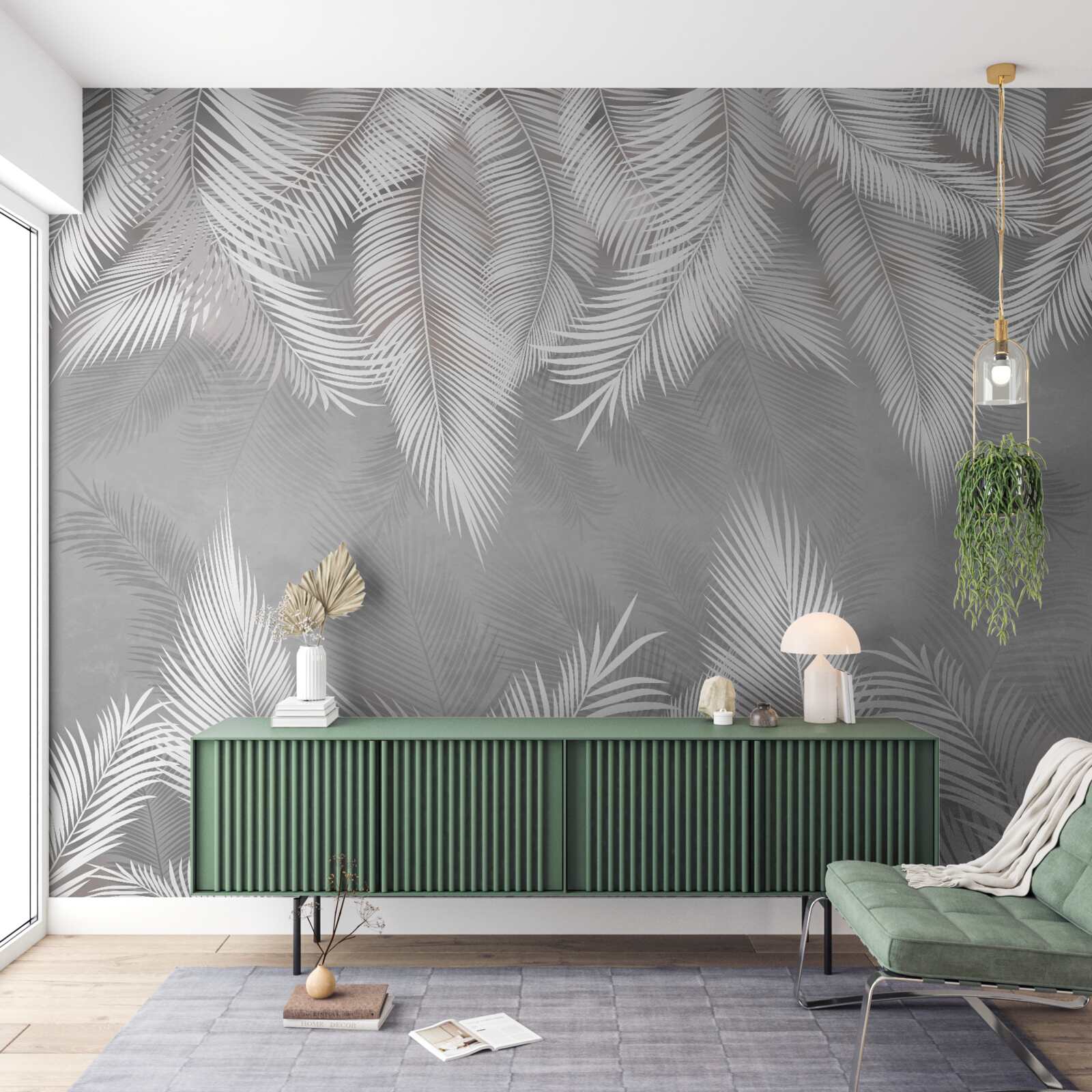 Fototapeta odraz bieleho peria vo vode