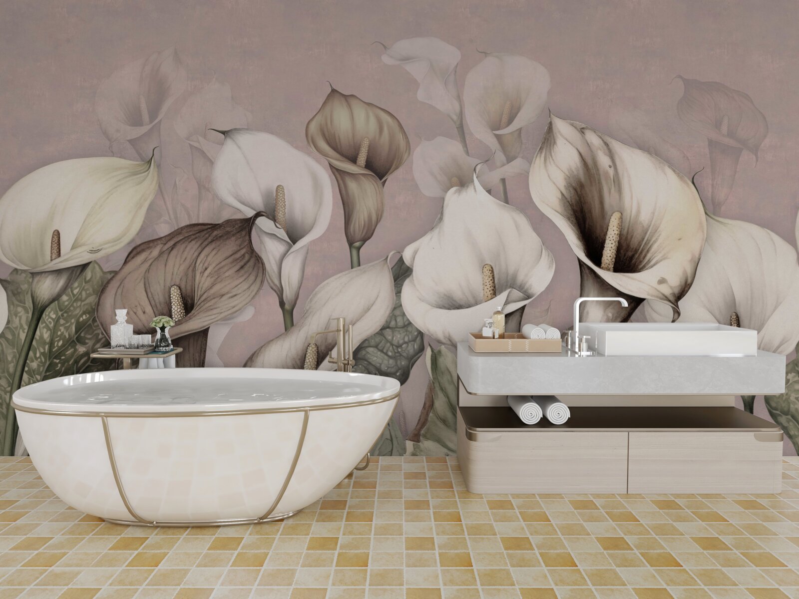 Fototapeta hromada svetlých výkalov