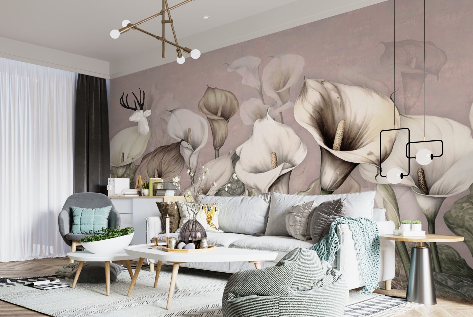 Fototapeta hromada svetlých výkalov