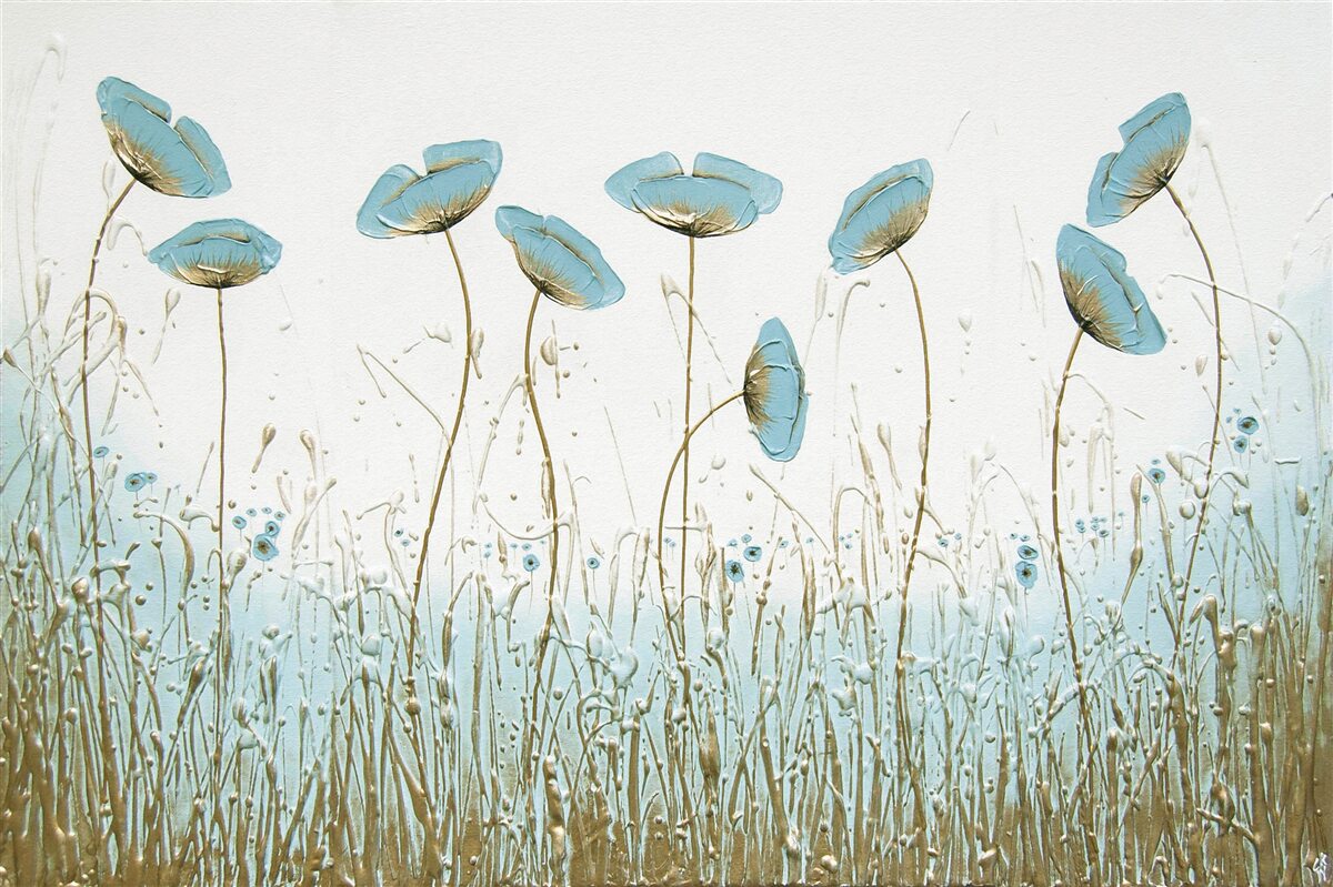 Fototapeta štíhle modré maky