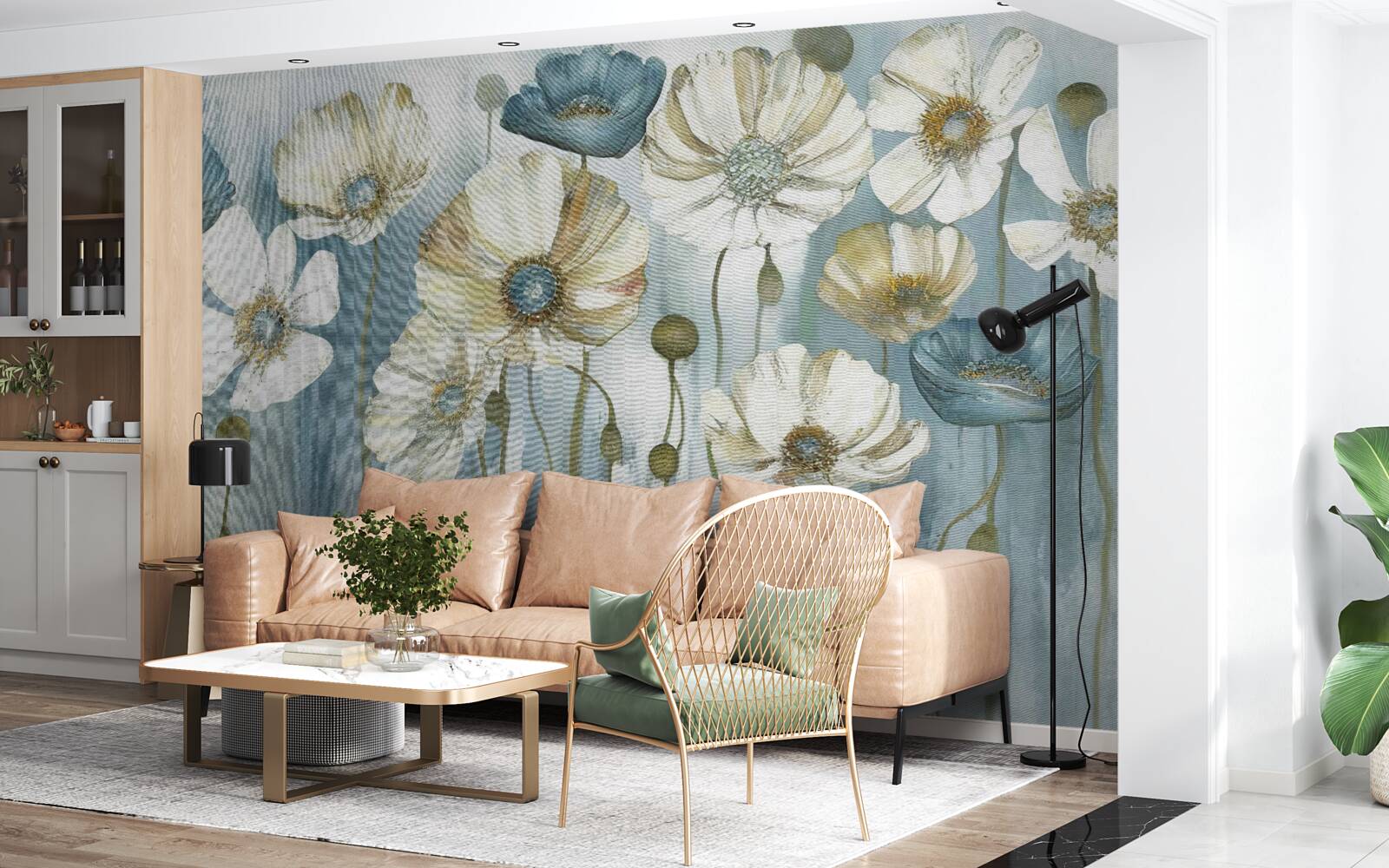 Fototapeta štíhle maky v rôznych odtieňoch