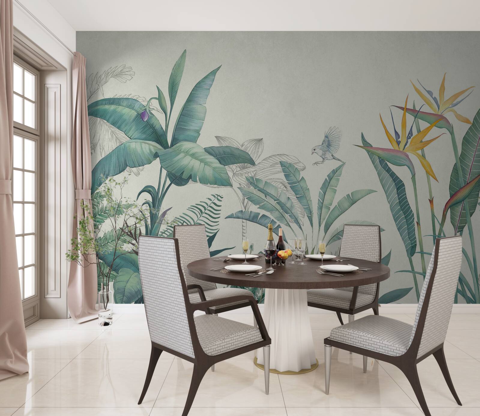 Fototapeta zelená flóra džungle