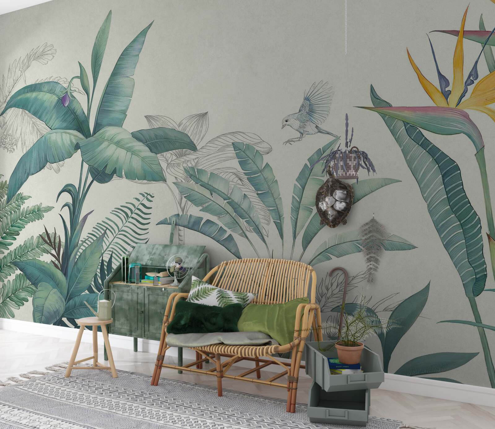 Fototapeta zelená flóra džungle