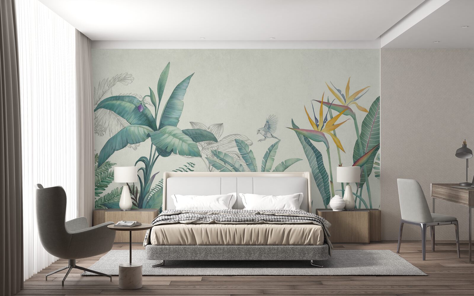 Fototapeta zelená flóra džungle