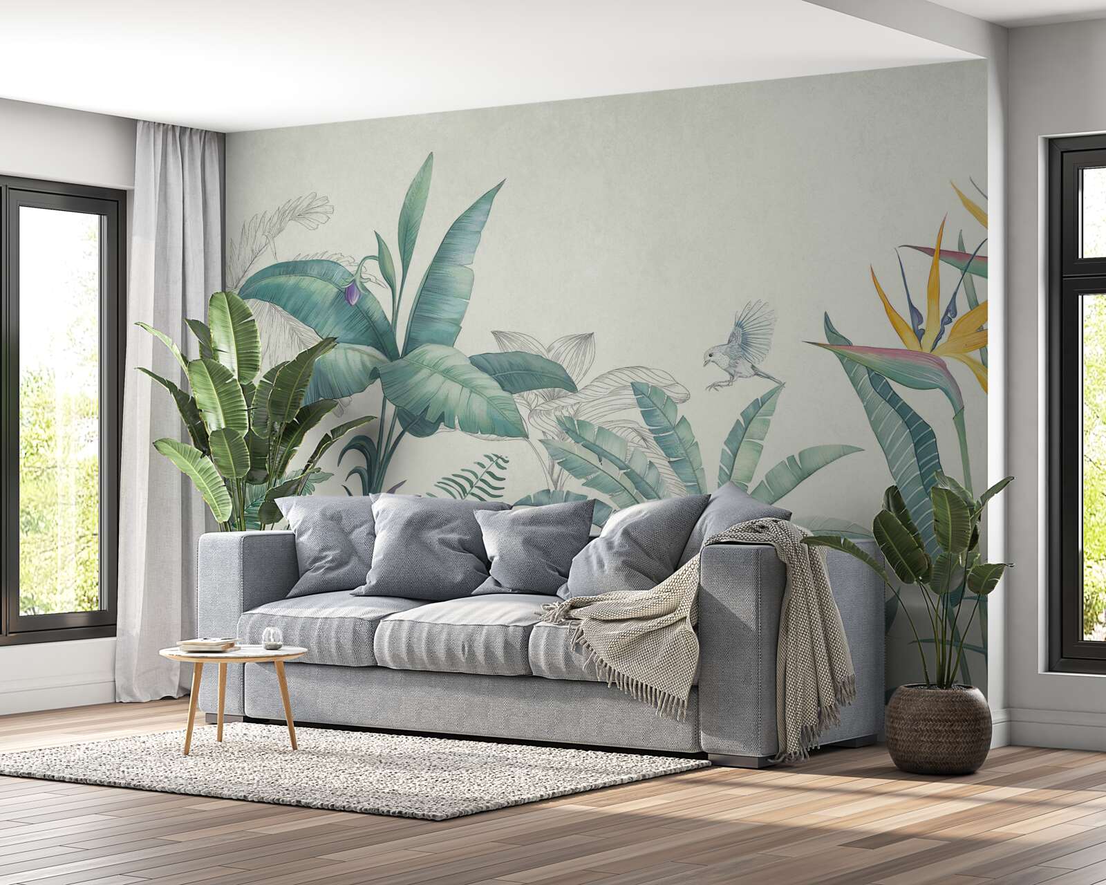 Fototapeta zelená flóra džungle