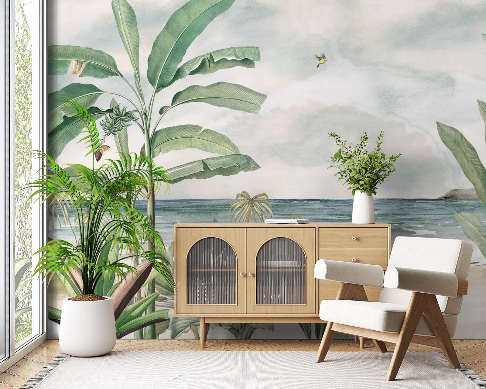 Fototapeta tropické pobrežia a pokojné vlny