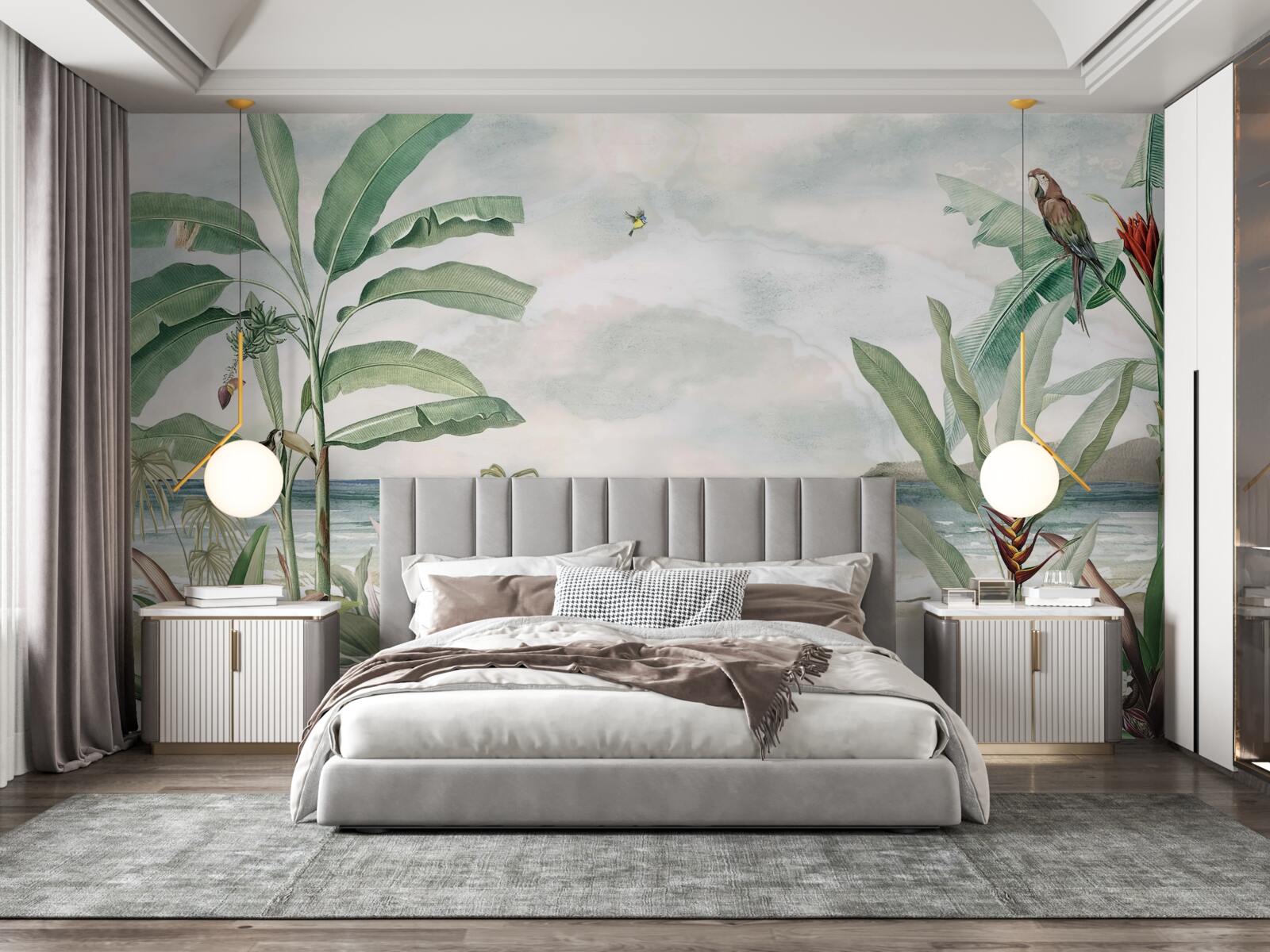 Fototapeta tropické pobrežia a pokojné vlny